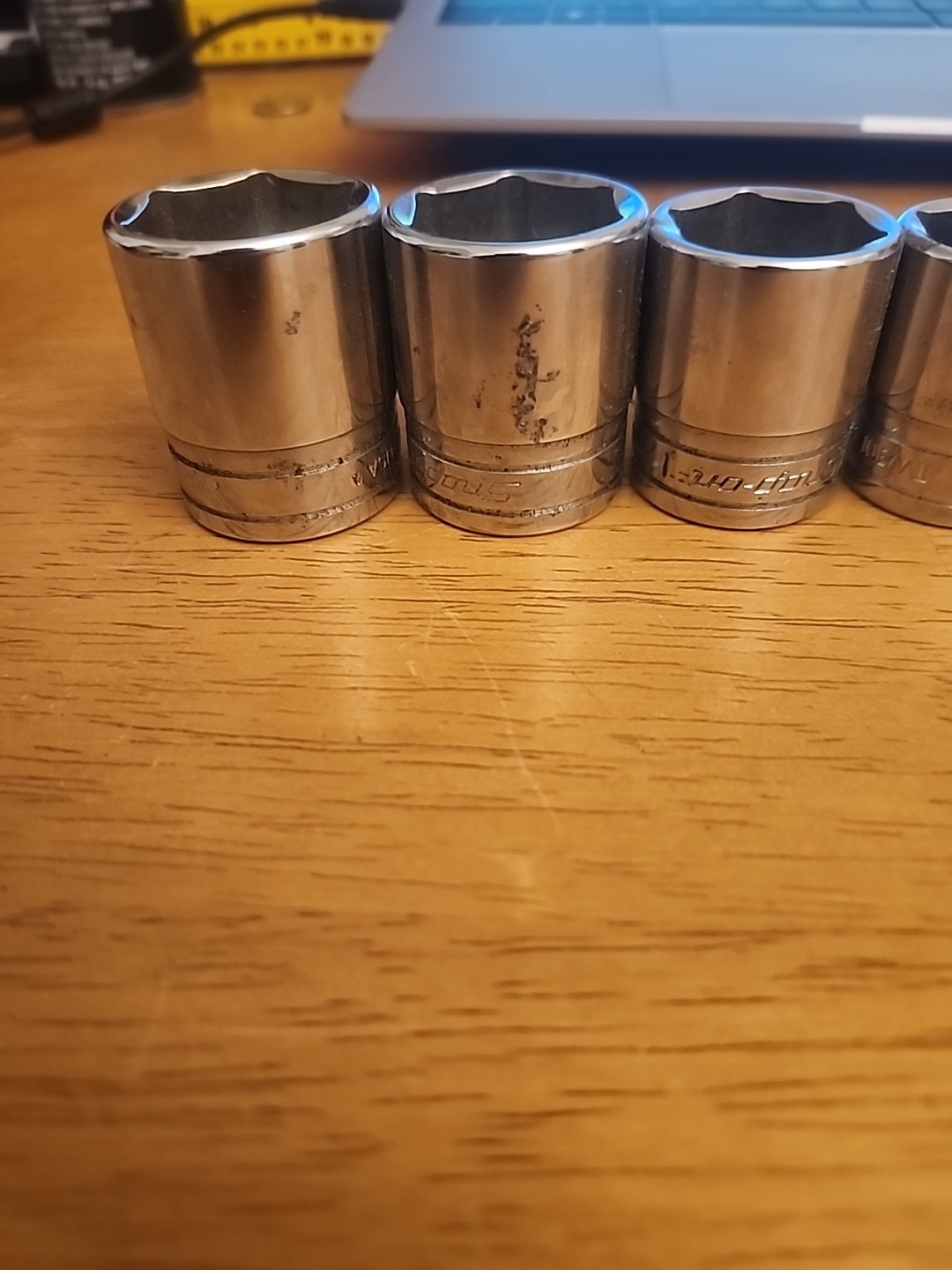 SNAP ON TOOLS 13PC 1/2″ DRIVE SAE 6 POINT SOCKET SET 1-1/8 TO 3/8