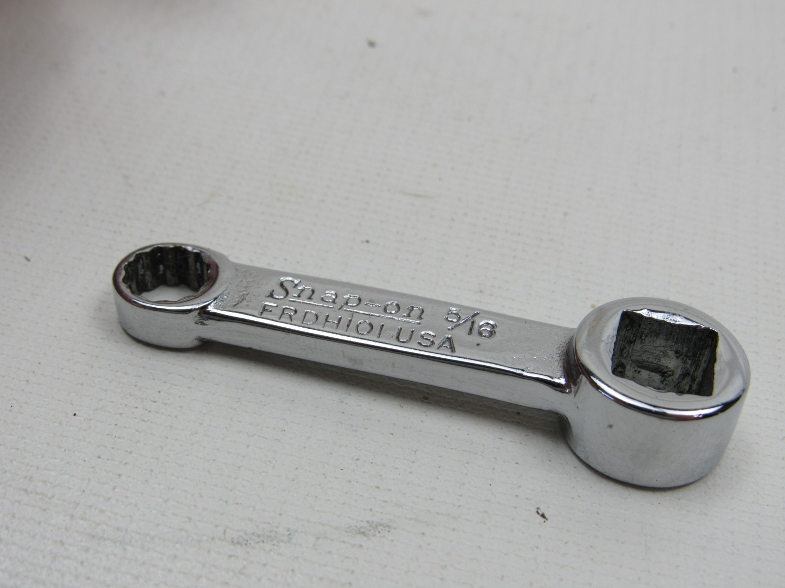 Snap-on 5/16″ FRDH101 3/8″ drive Chrome Torque Adapter