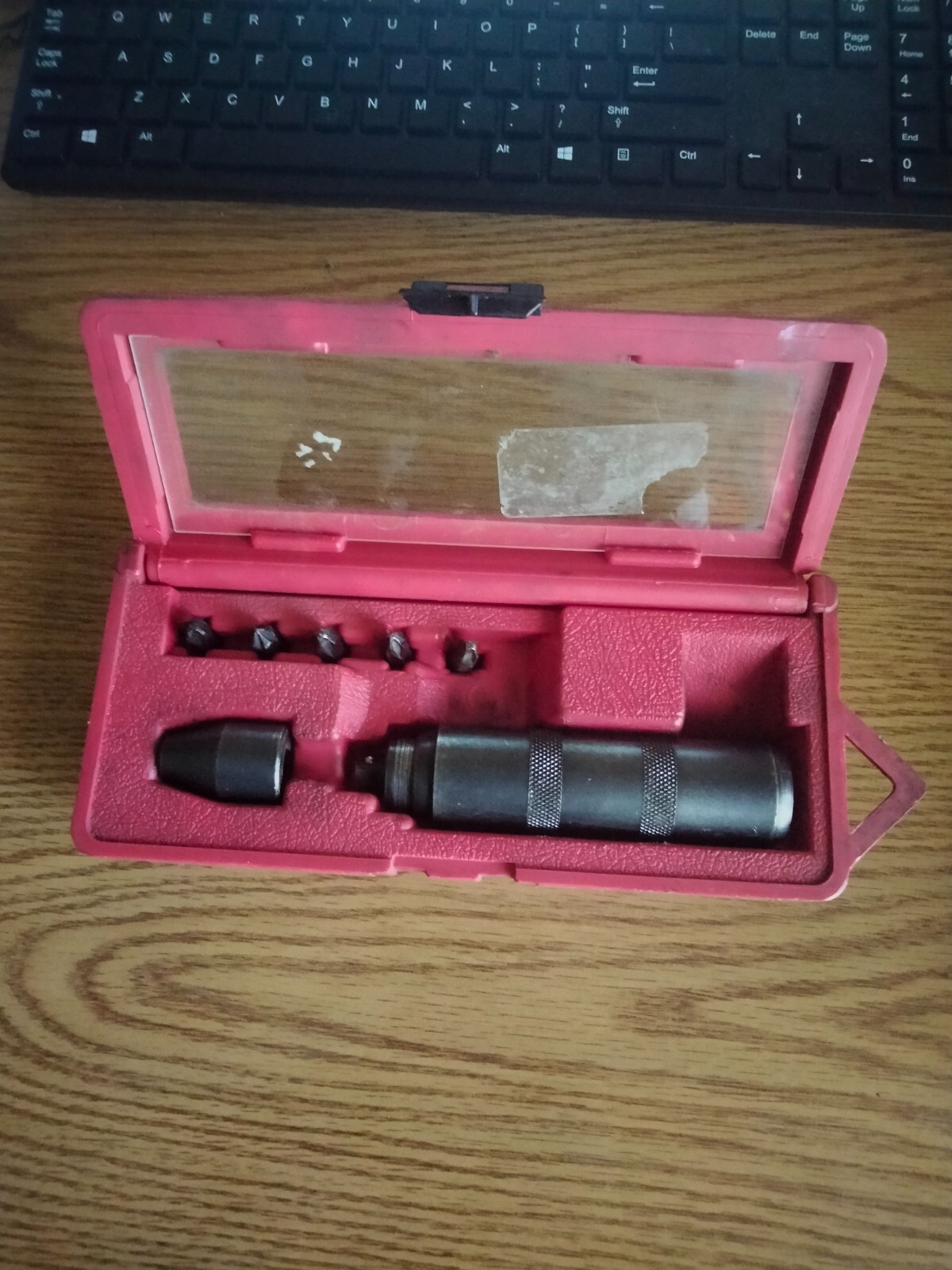 Lisle 3/8″ Impact Tool Set #29200 Complete With Red Case and 5 Bits