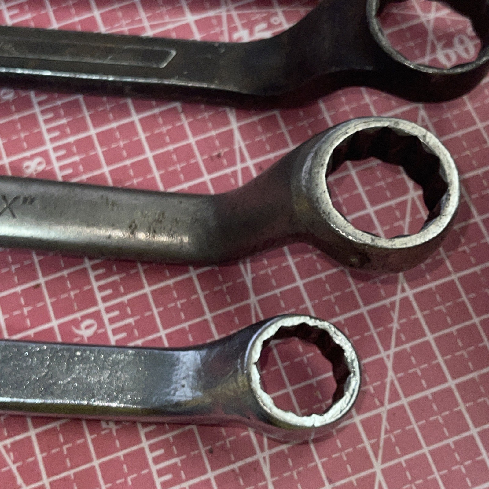 USA Made 5 Piece SAE 12 Point Offset Box End Wrench Set 1-5/16 – 11/16 In Jumbo
