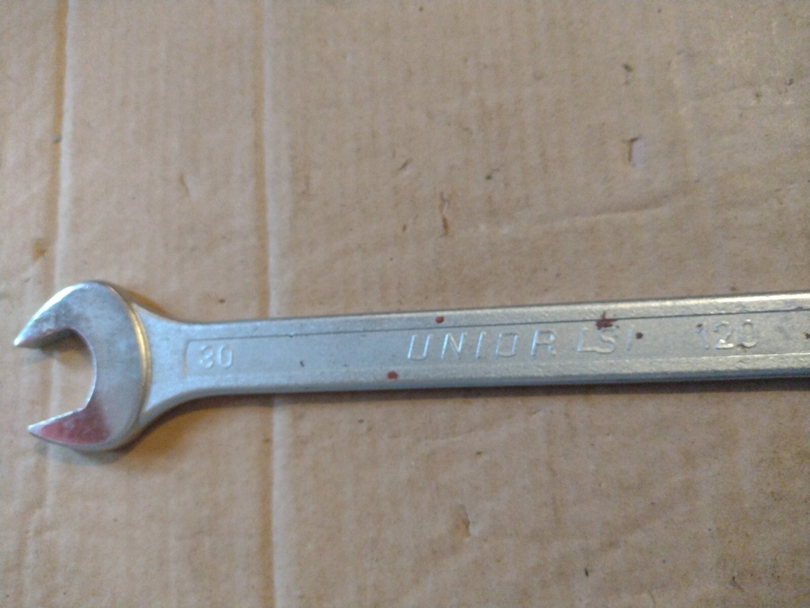UNIOR LSI 120 COMBINATION SPANNER Size 30