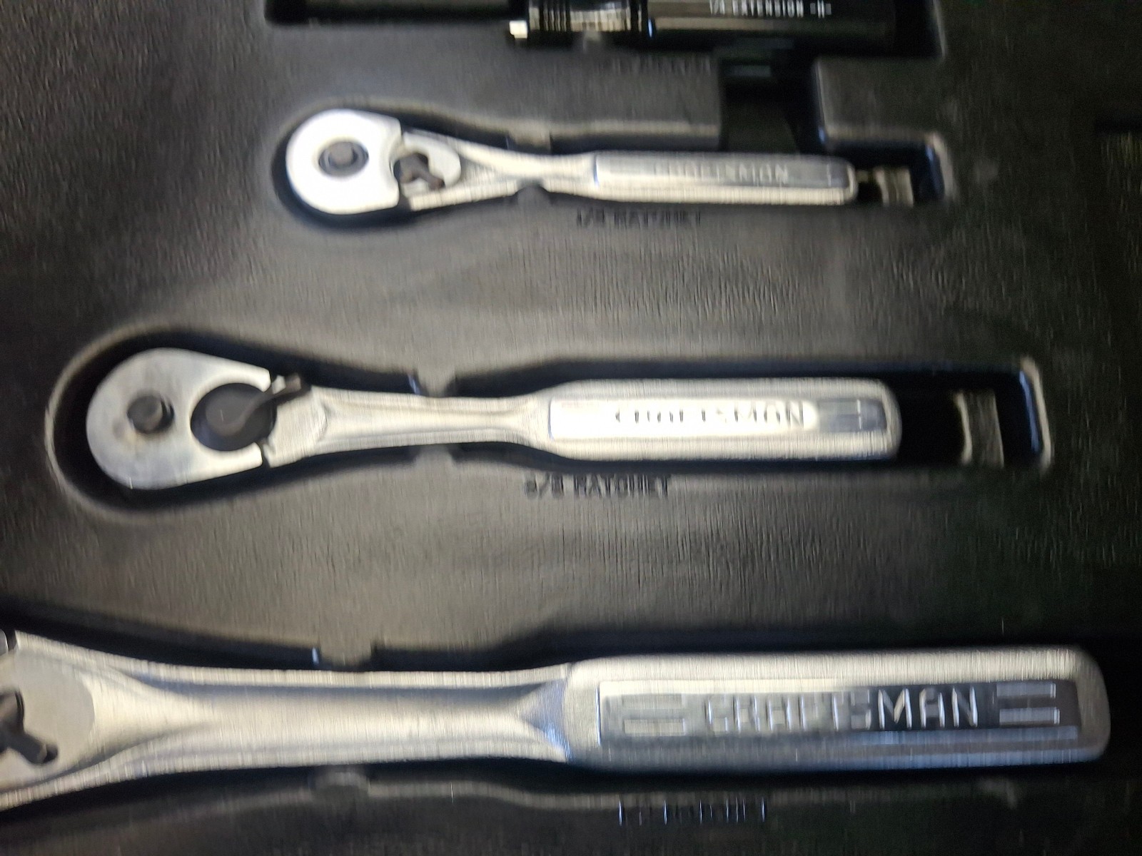 🇺🇸 Sears Craftsman USA 33285 Mechanic Service Socket Tool Set w/ Ratchets