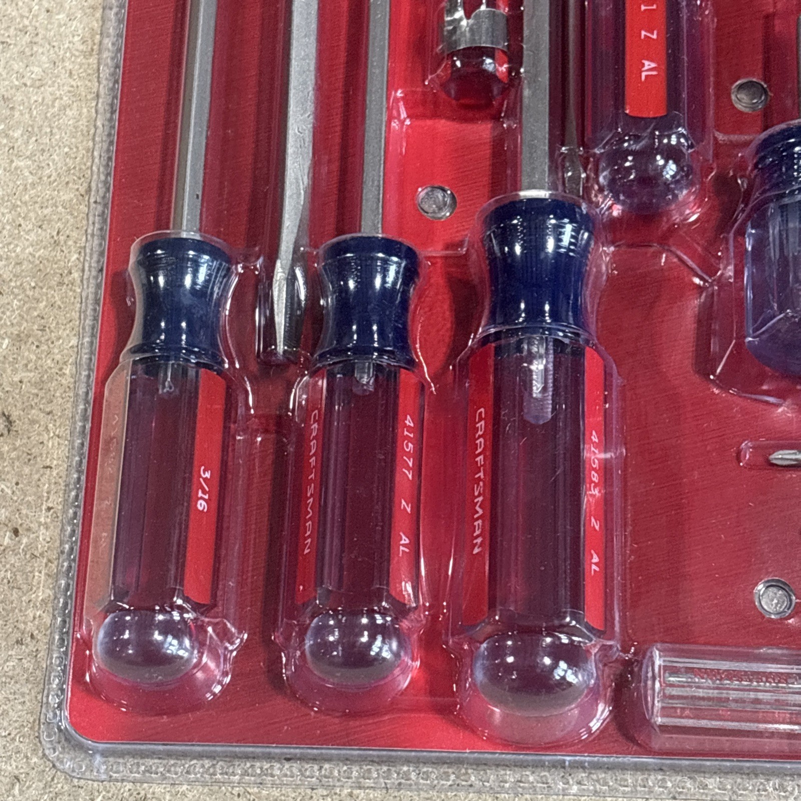 CRAFTSMAN 17 PIECES SCREWDRIVER SET# 31794 New