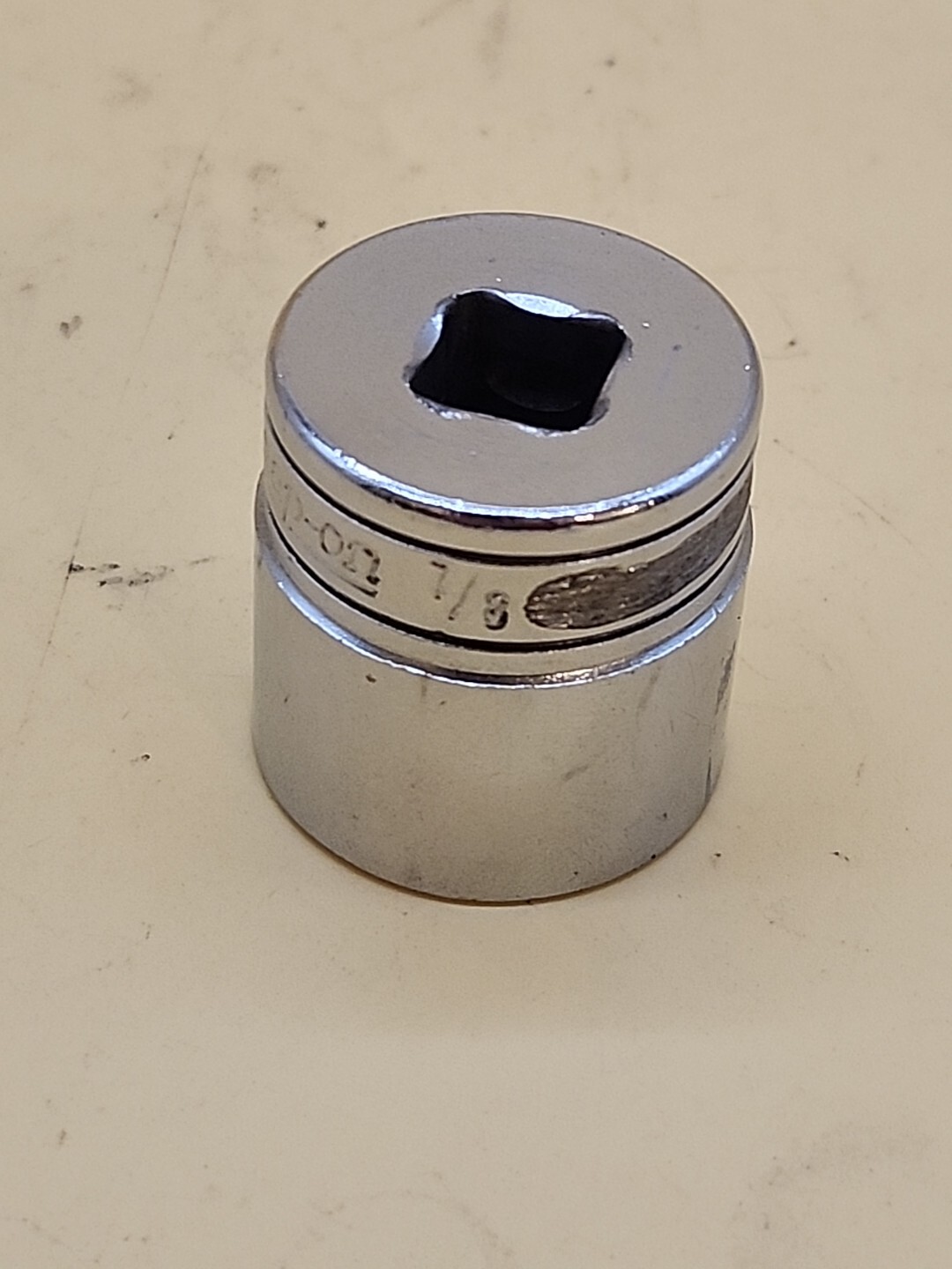 Snap-on Tools FS281 7/8″ SAE Flank Drive Shallow Socket 3/8″ Drive 6 Pt USA