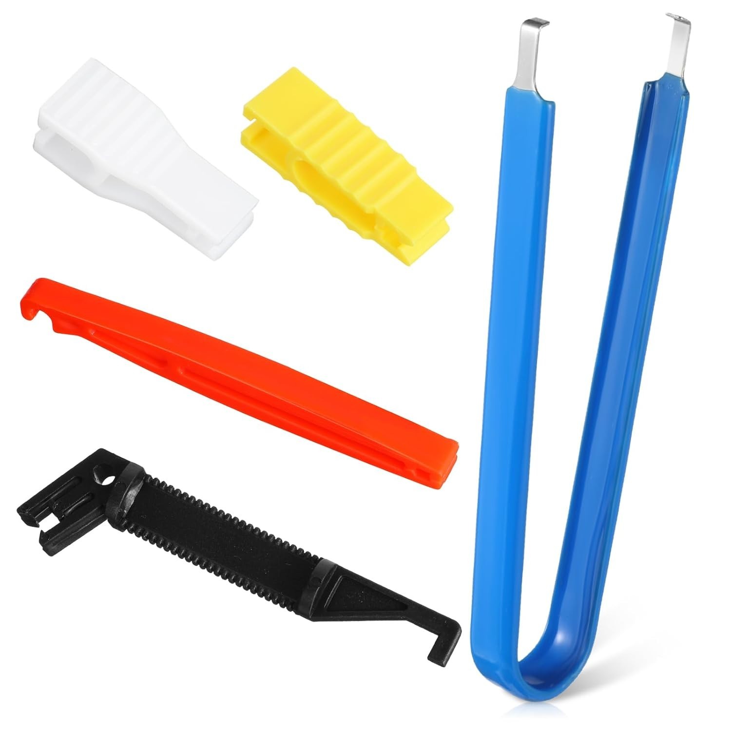 5 Pcs Fuse Puller, 5 Sizes Automotive Fuse Puller Tool, Plastic Fuses Removal…
