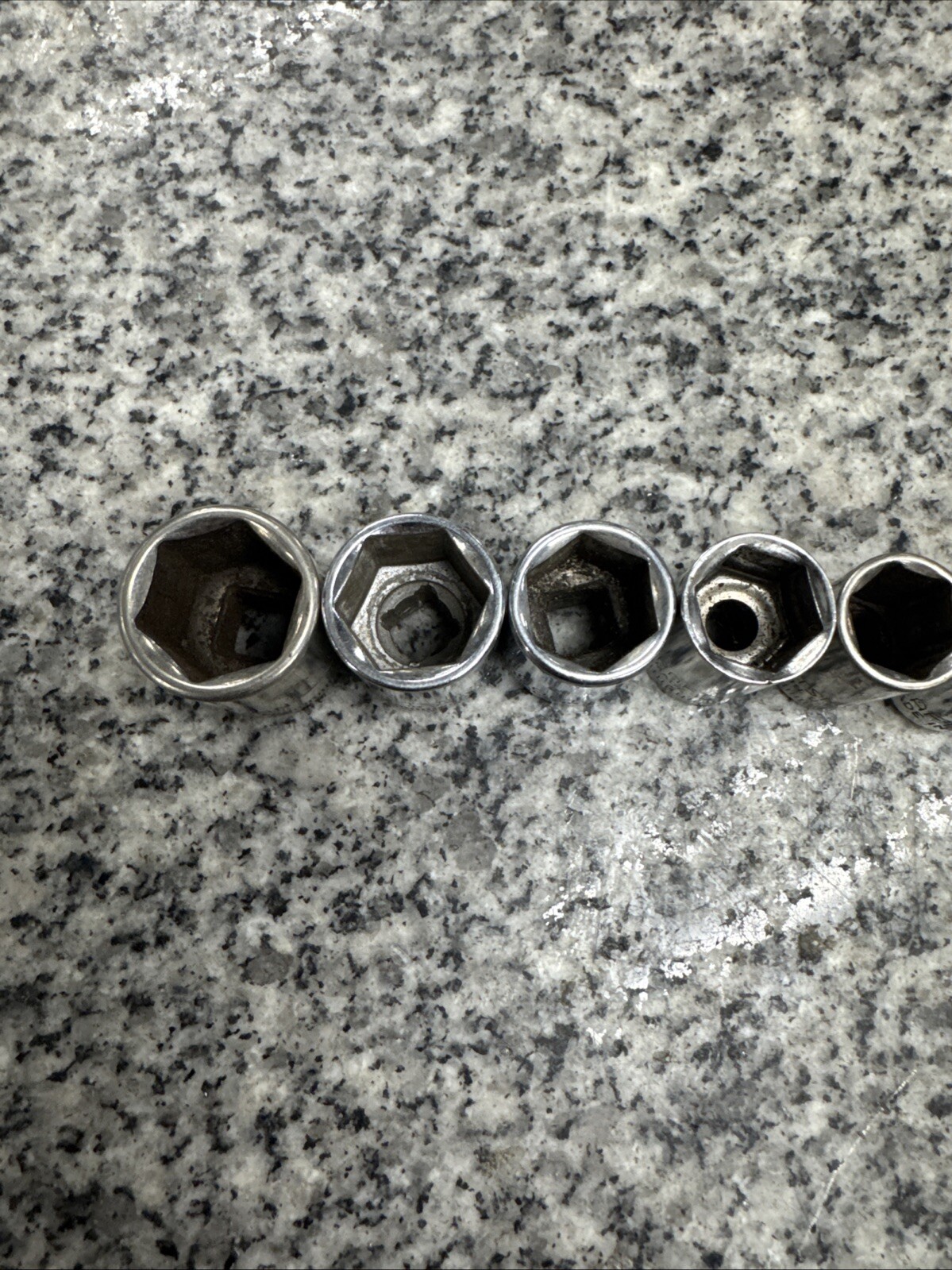 Craftsman 1/4”Dr Metric 6 Point Shallow 11 Piece Socket Set 4mm-14mm-USA