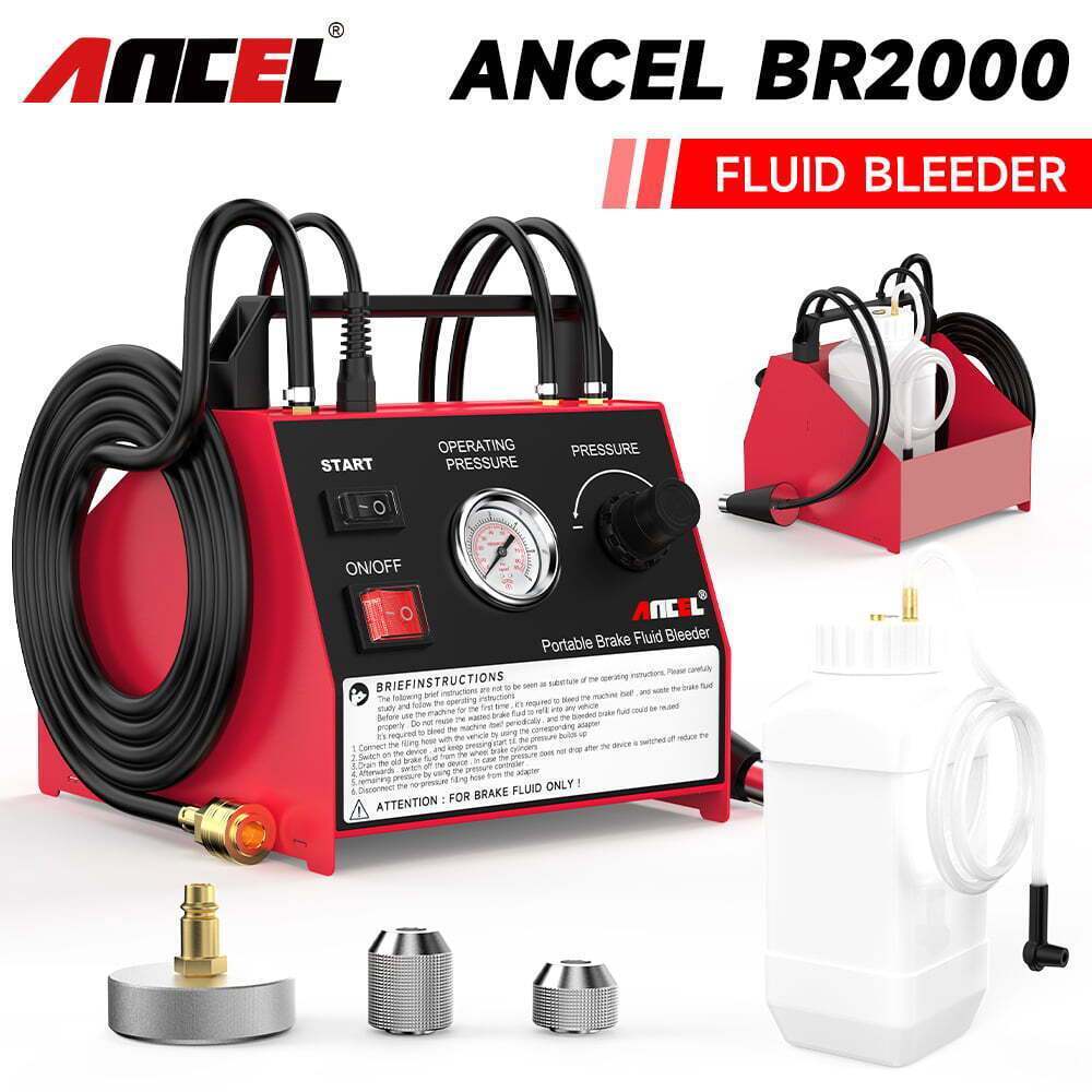 ANCEL BR2000 Car Auto Vacuum Brake Bleeder Tank Fluid Oil Change Pump Oil Tool