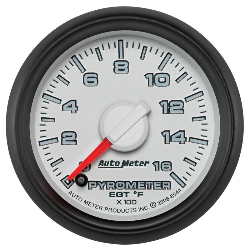 Autometer Factory Match 52.4mm Full Sweep Electronic 0-1600 Deg F EGT/Pyrometer