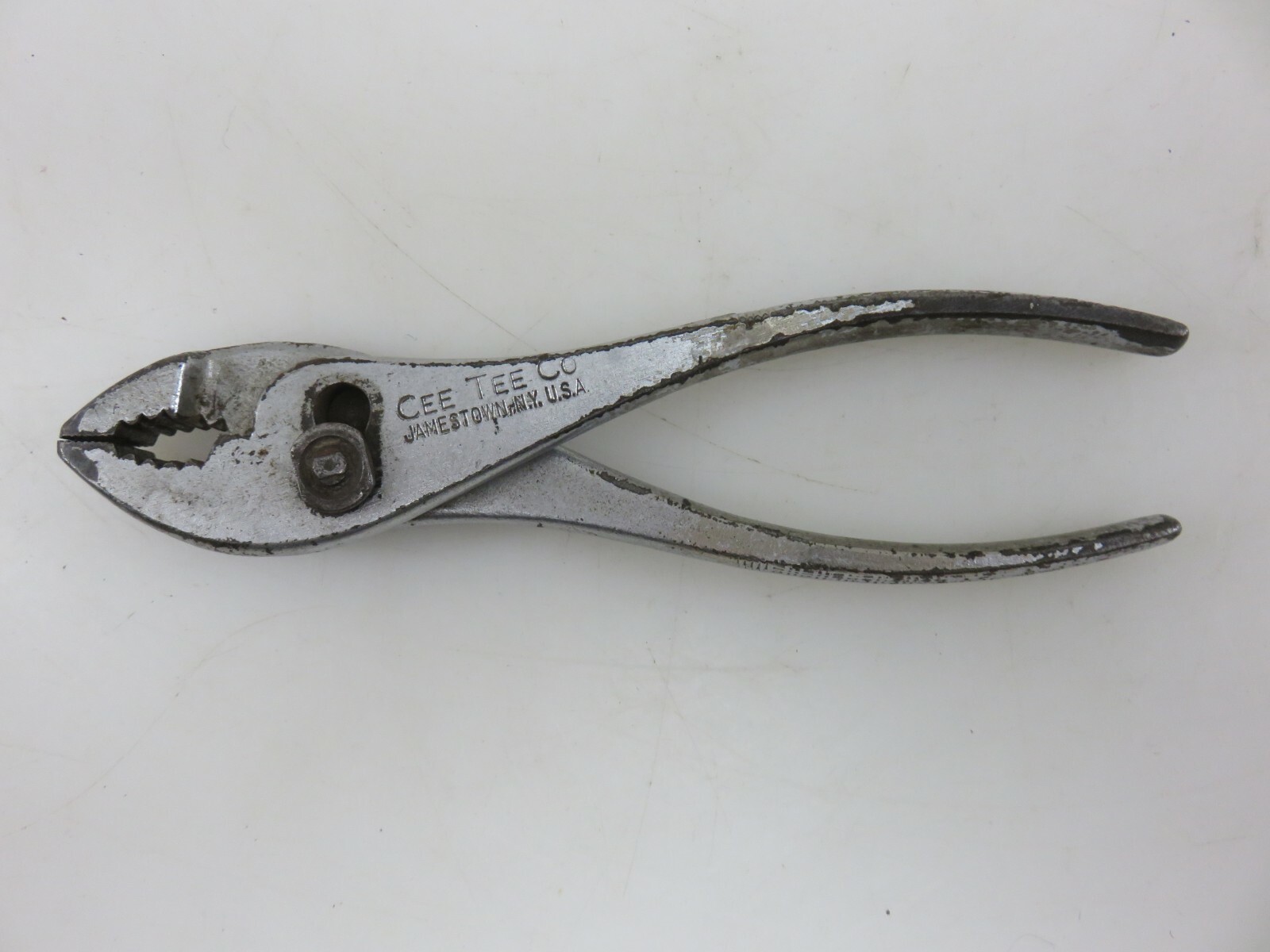 Cee Tee Co. Adjustable Slip Joint Pliers 6.5″ Long Vintage Made In USA CeeTee