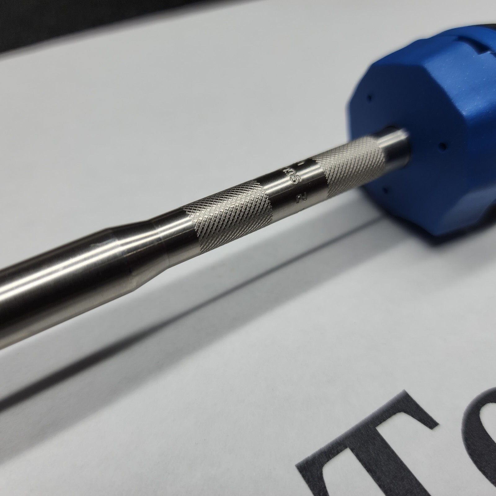Snap-on Tools NEW POWER BLUE Soft Grip Ratcheting Screwdriver w Bits SGDMRC44B