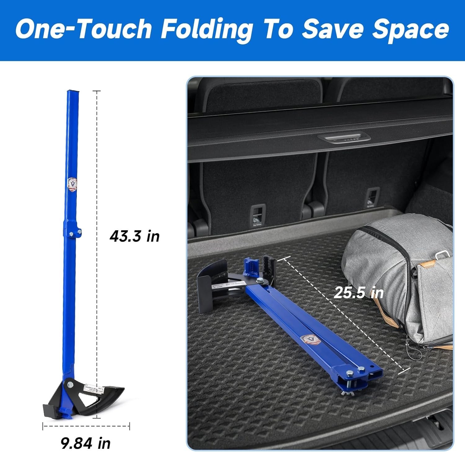 Heavy-Duty Tree Root Puller Tool – Efficiently Uproots Woody Stems up to 1-3/8″