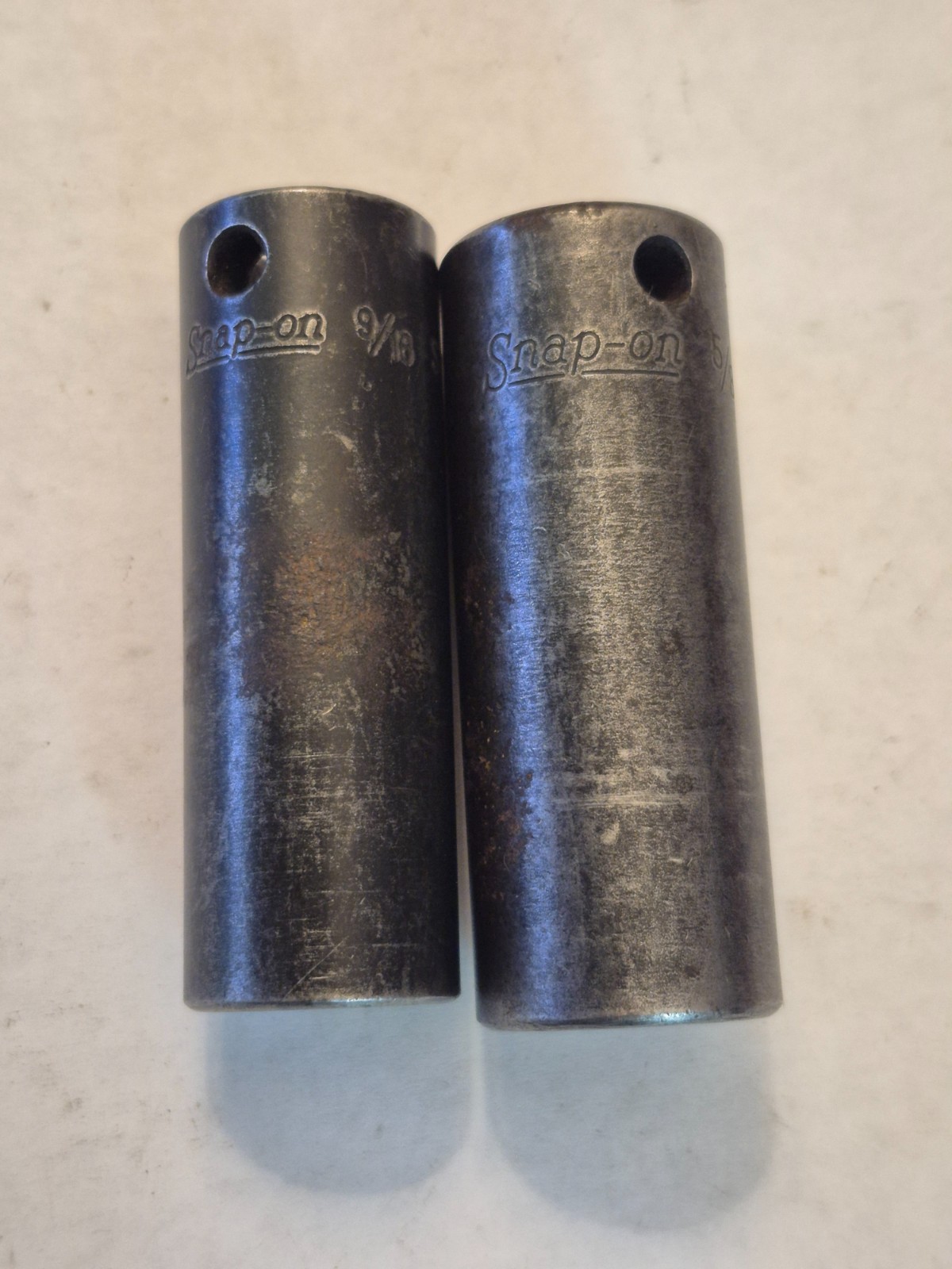 Snap-On Tools SIMF180 (9/16″) & SIMF200 (5/8″) Deep Impact Sockets 3/8″ Dr 6-Pt