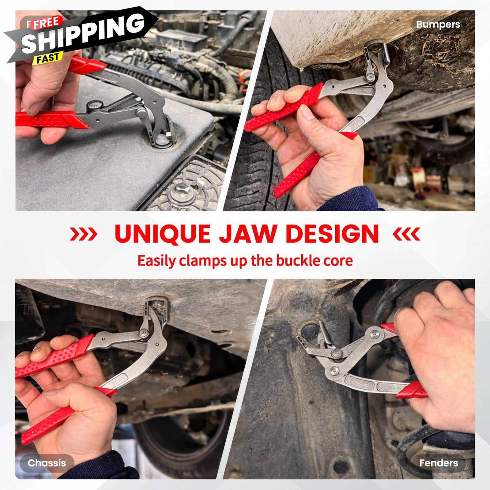 Car Clip Pliers, Panel Removal Tool, Professional Auto 1 Pc
