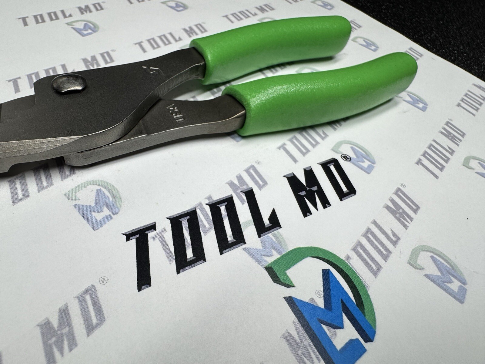 Snap-on Tools USA NEW GREEN 7″ Talon Grip Long Nose Slip Joint Pliers LN46ACF