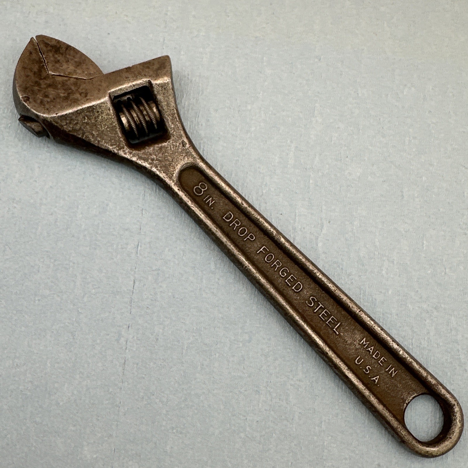Crescent Tool Co Adjustable Wrench 8″ Vintage, Made in USA, Jamestown NY