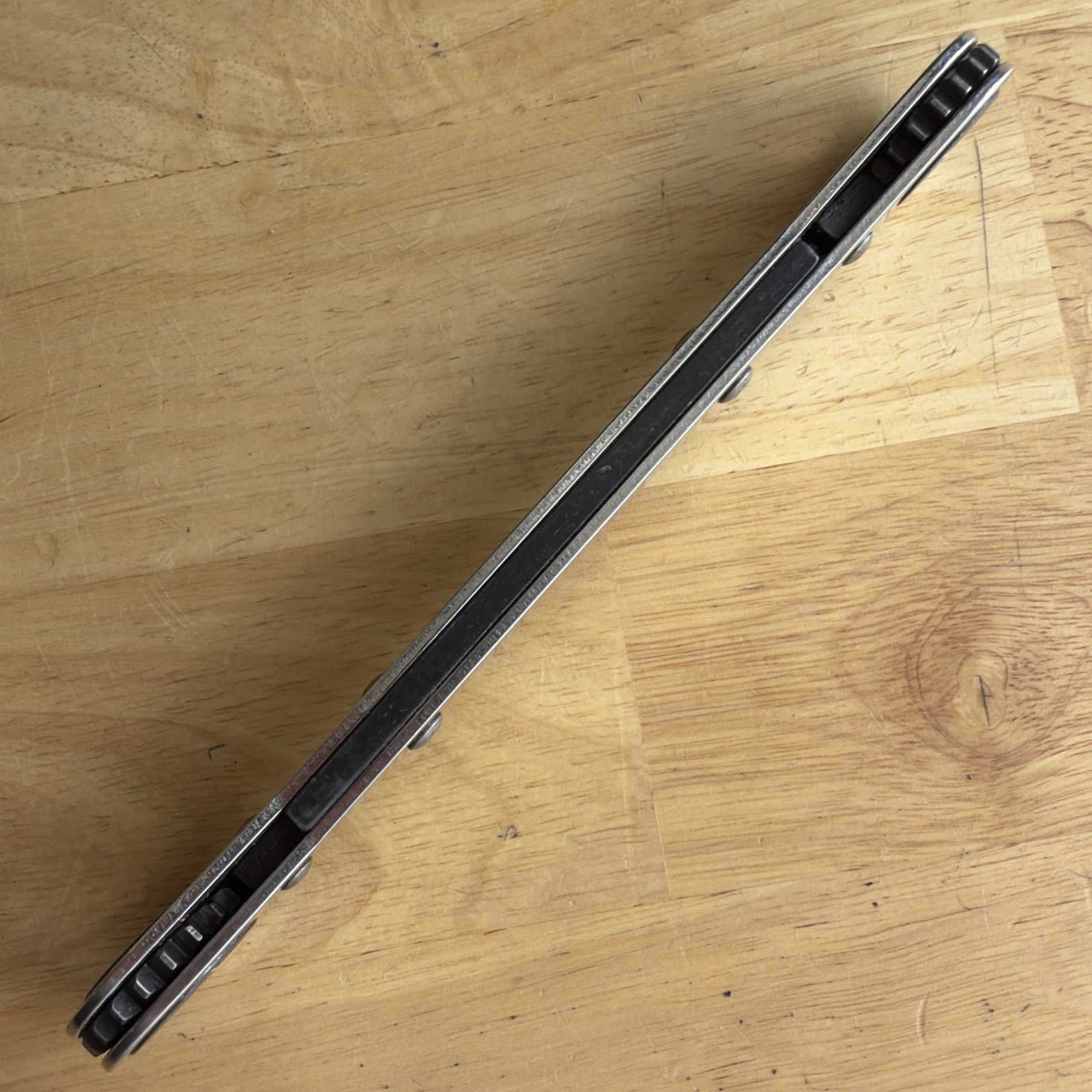 Snap On Tools 5/8″ x 11/16″ Ratcheting Box End Wrench 6 Point R2022S Vtg USA