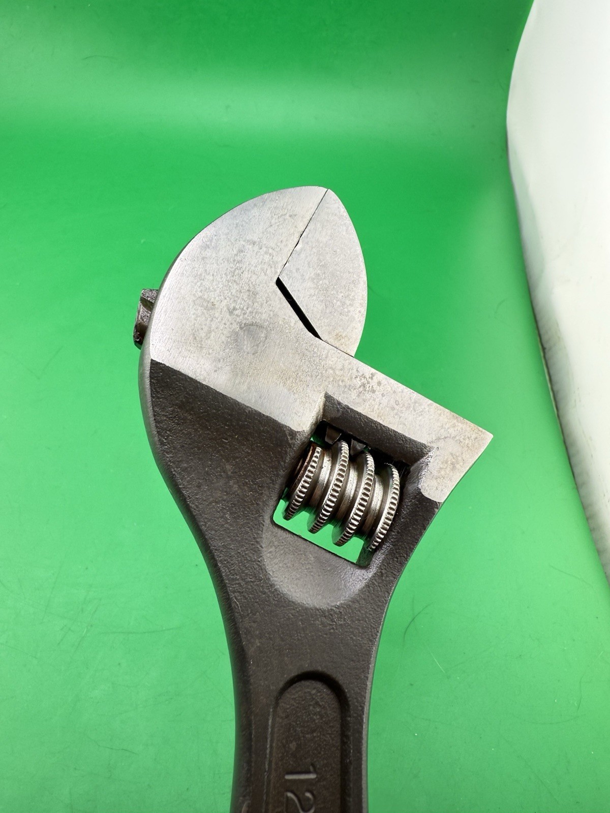 ARMSTRONG 34-512 12in. Adjustable Wrench USA opens & closes smoothly & Tight