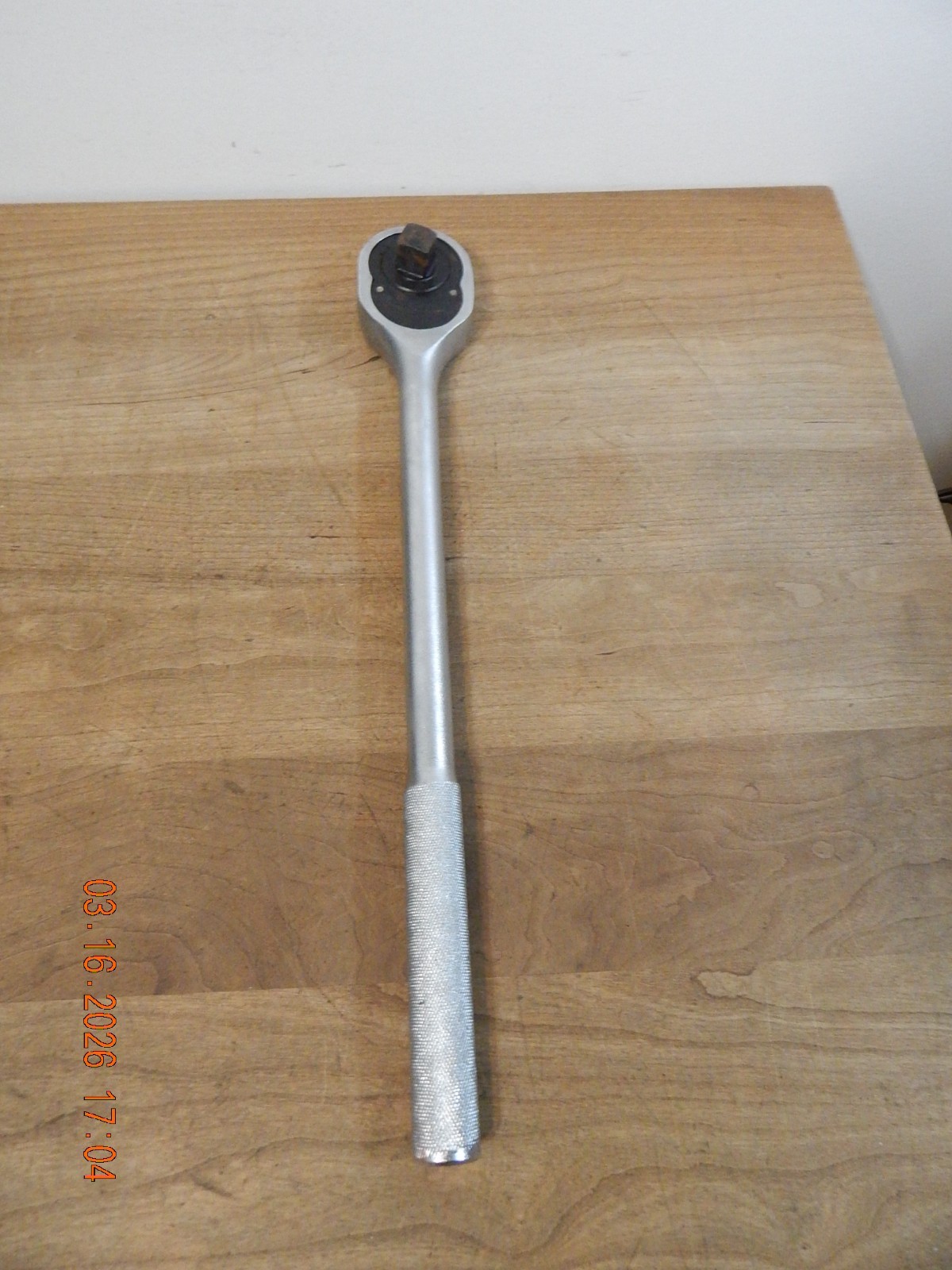 Vtg PROTO 3/4″dr Ratchet Used Straight Handle – pn 5649 -USA