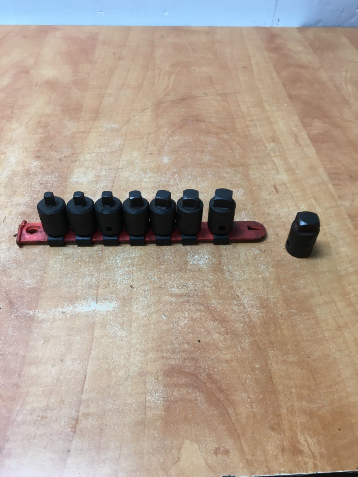 Matco 1/2″ Dr. Square External Drain Plug 8pc Socket Set 1/4″-5/8″ SAE CP80CP20