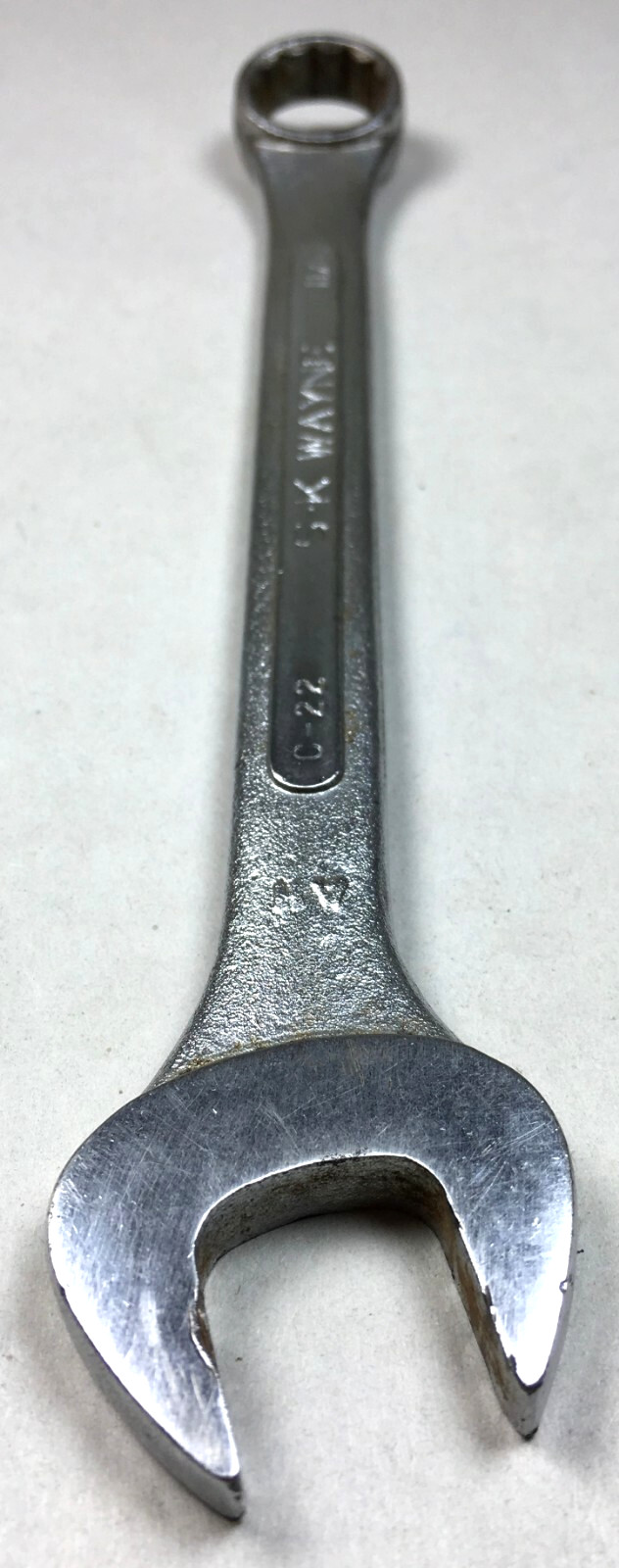 S-K Wayne Tools C-22- 11/16″ Combination Wrench 12-Point Forged Alloy USA S-K sk