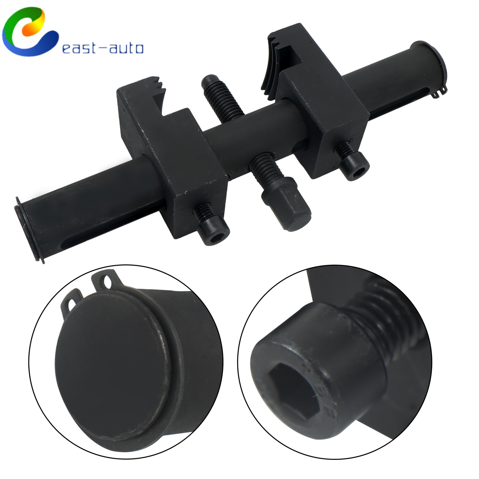 Universal Puller 40mm-165mm For Ribbed Drive Pulley Crankshaft Remover Tool Kit