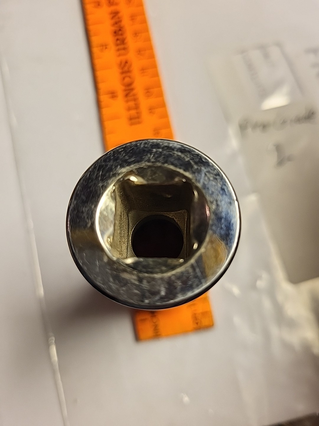 Pro-Grade 14307 7/8″ Deep Wall Socket 12 Pt. 1/2″ Drive – NOS