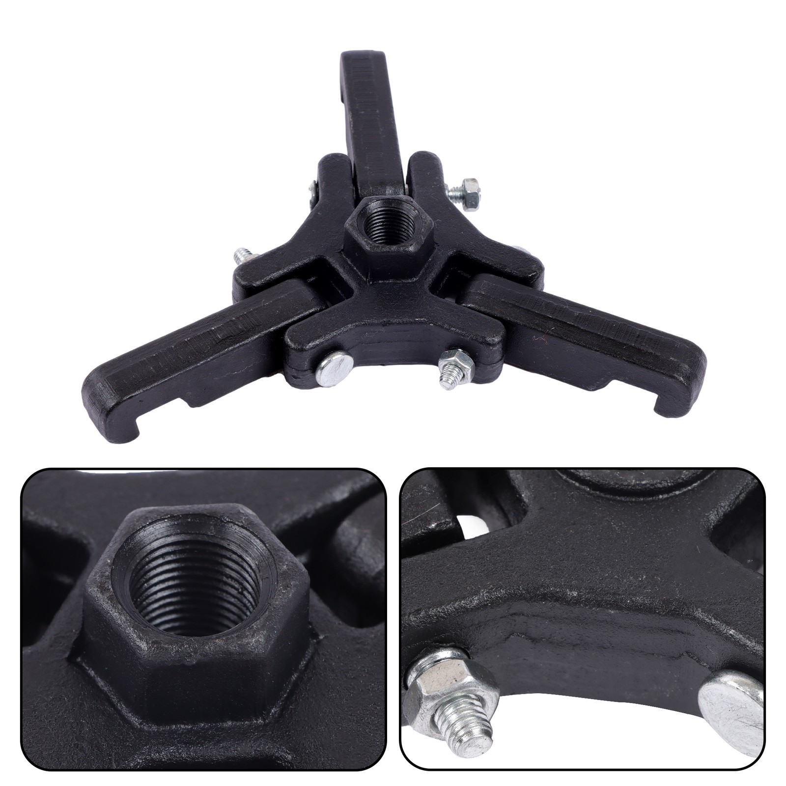 Harmonic Balancer Puller Kit For Removing Harmonic W/Adjustable 3 Jaw Puller