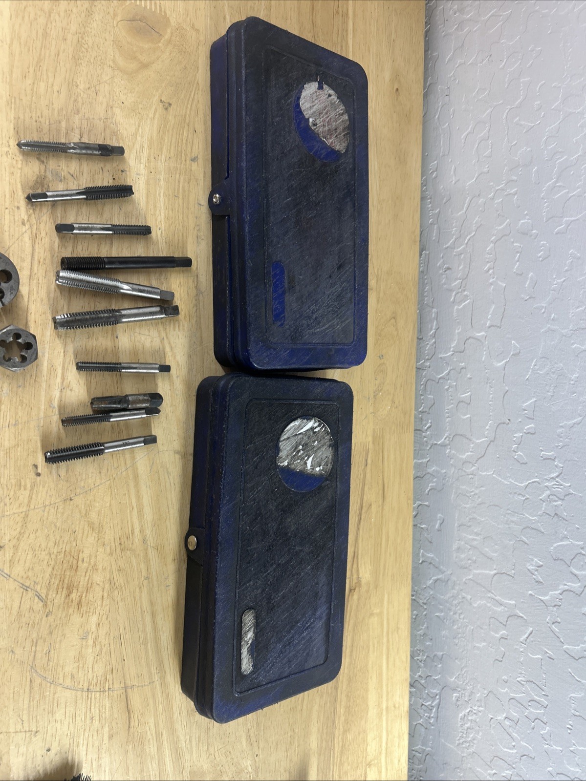Blue-Point TDM-117 Metric TAP & DIE Set in Case 40 Pcs + TD-2452 Standard Read