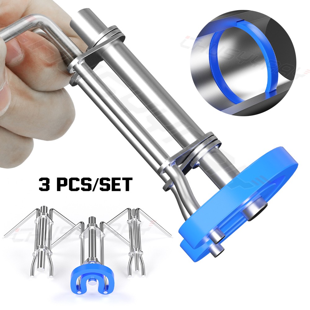3-Pack Hydraulic Seal Installation Tools Hydraulic Cylinder Piston Repair Seal