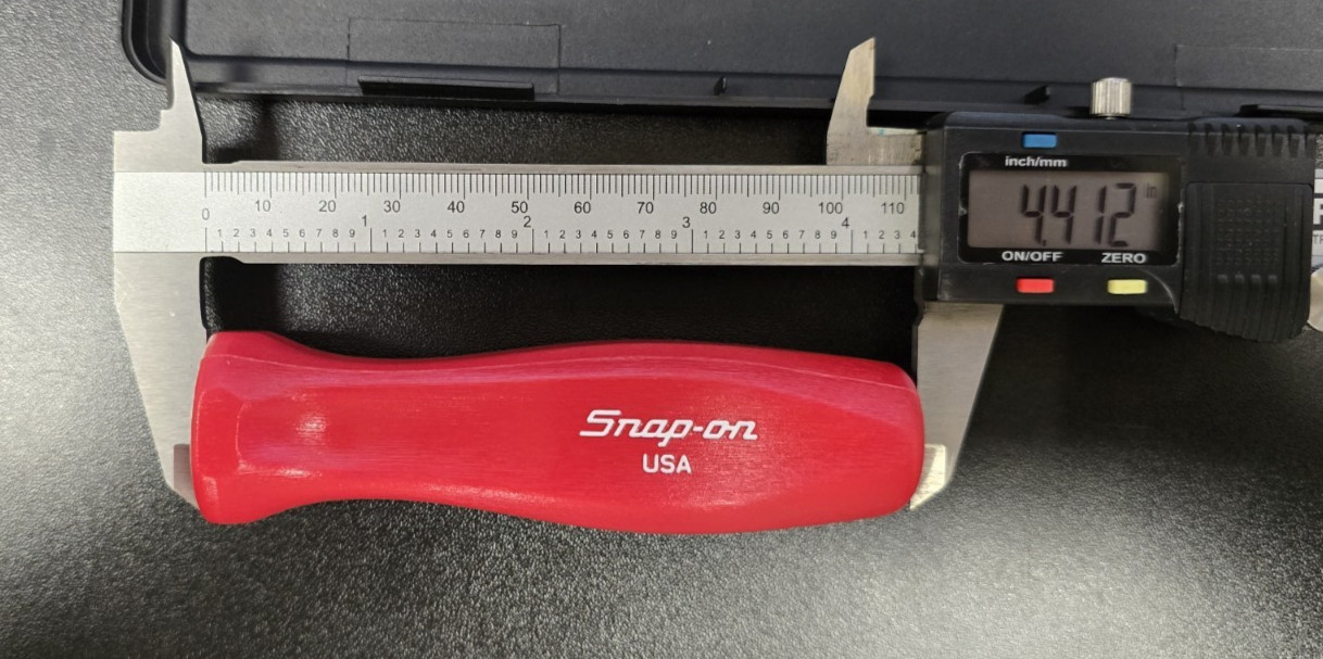 Snap-On ™ RED Replacement Repair 1/4″ 3/8″ 1/2″ RATCHET HARD PLASTIC HANDLE