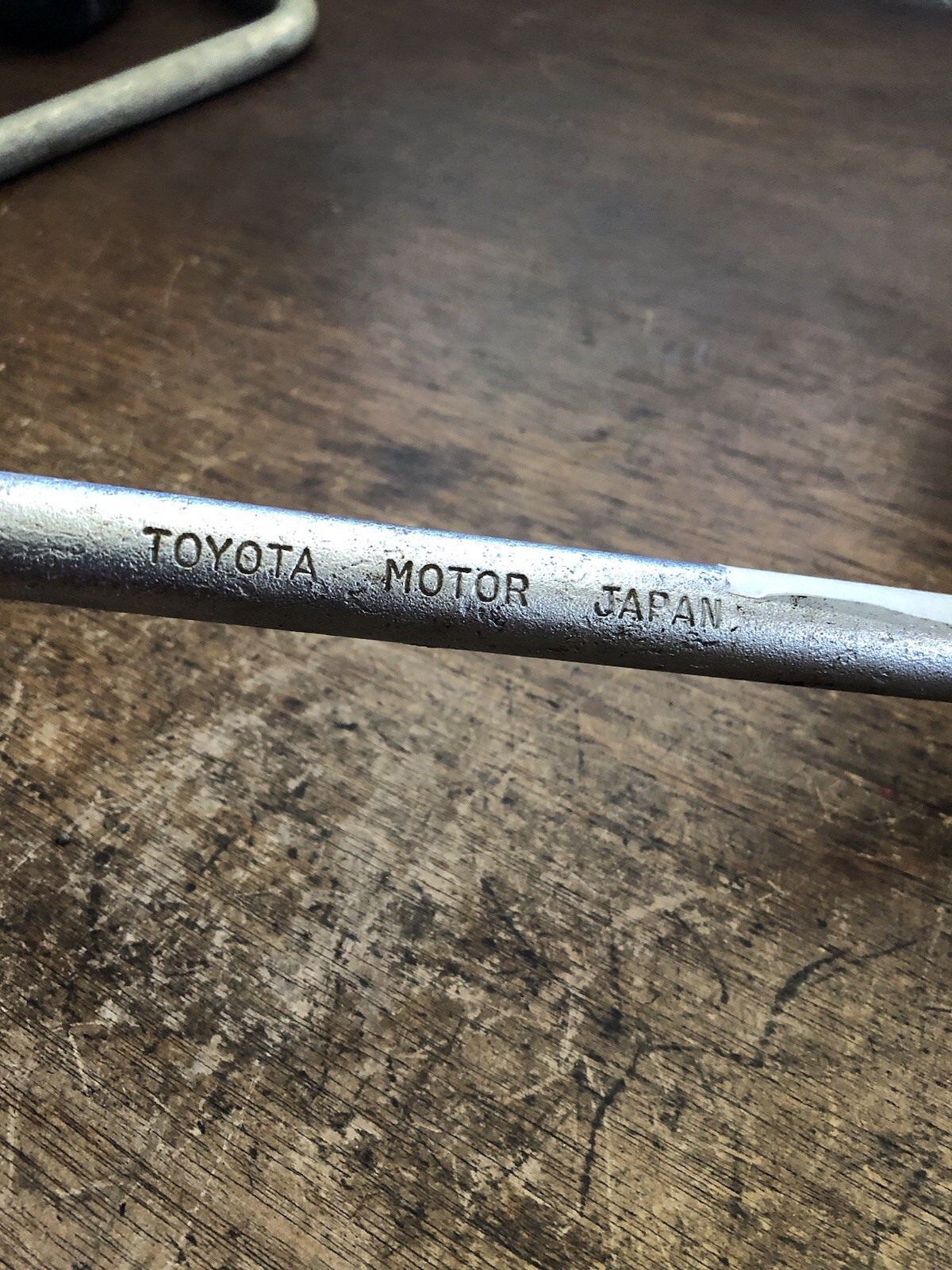 Vintage Toyota Motor 13/16″ or 21mm 6 Point Lug Nut Wrench Tire Tool Japan ITEM2