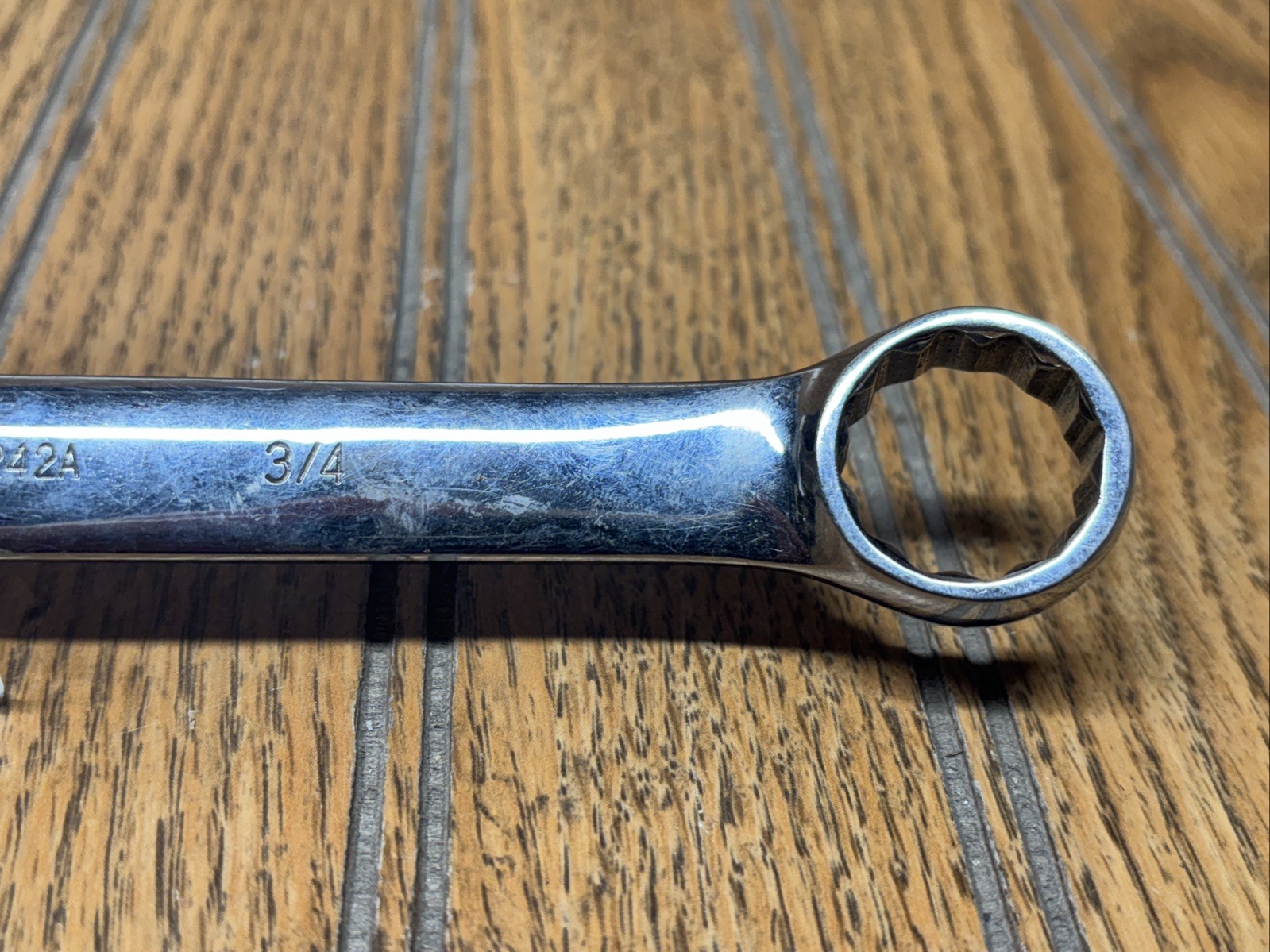 Matco Silver Eagle RCSE242A – 3/4″ Standard Handle 12Pt Combination Wrench Nice