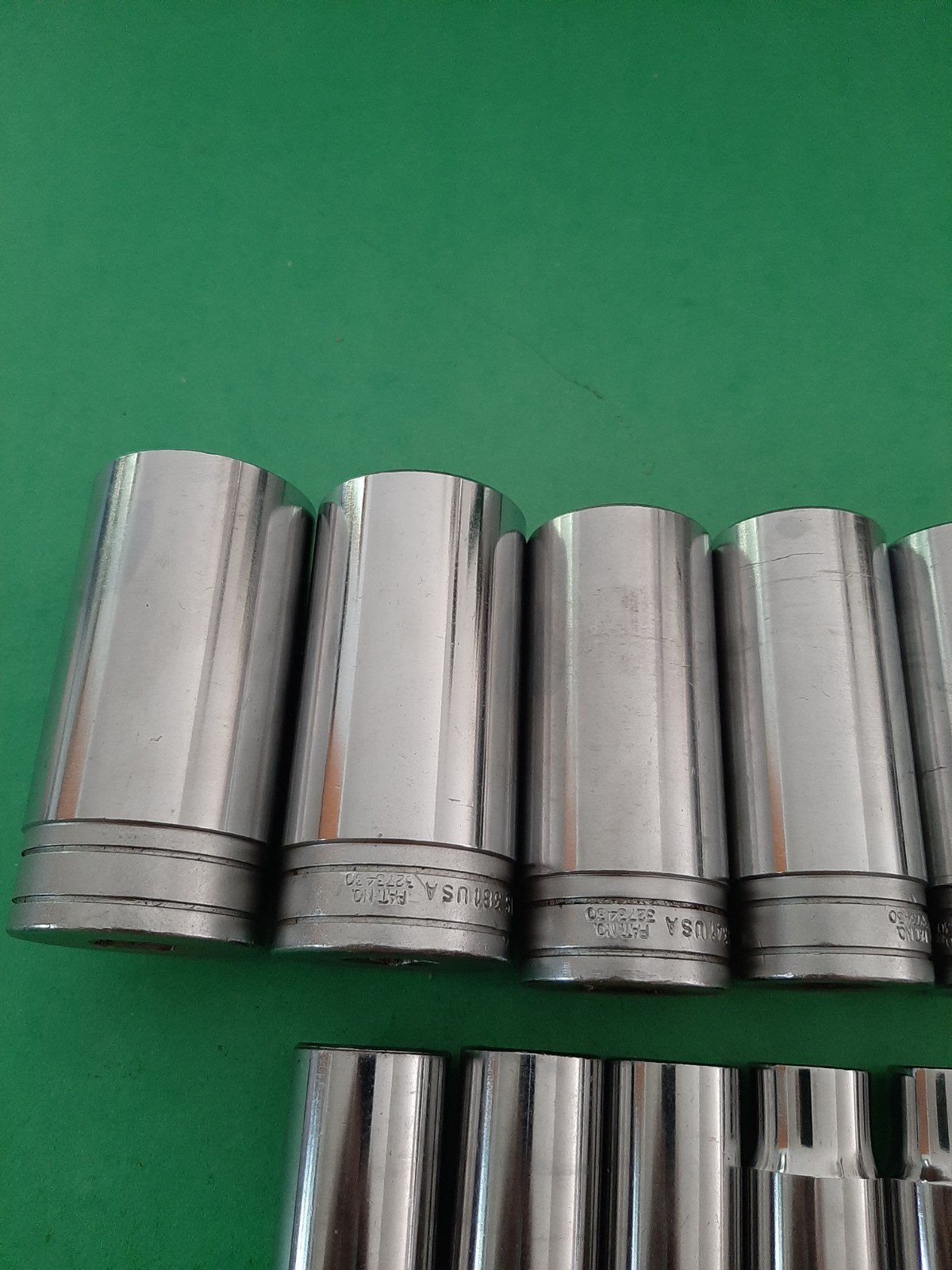Snap-on 1/2″ Drive 14PC SAE 6PT Point Deep Socket Set 3/8″ to 1-1/4″ (no 1-1/8)