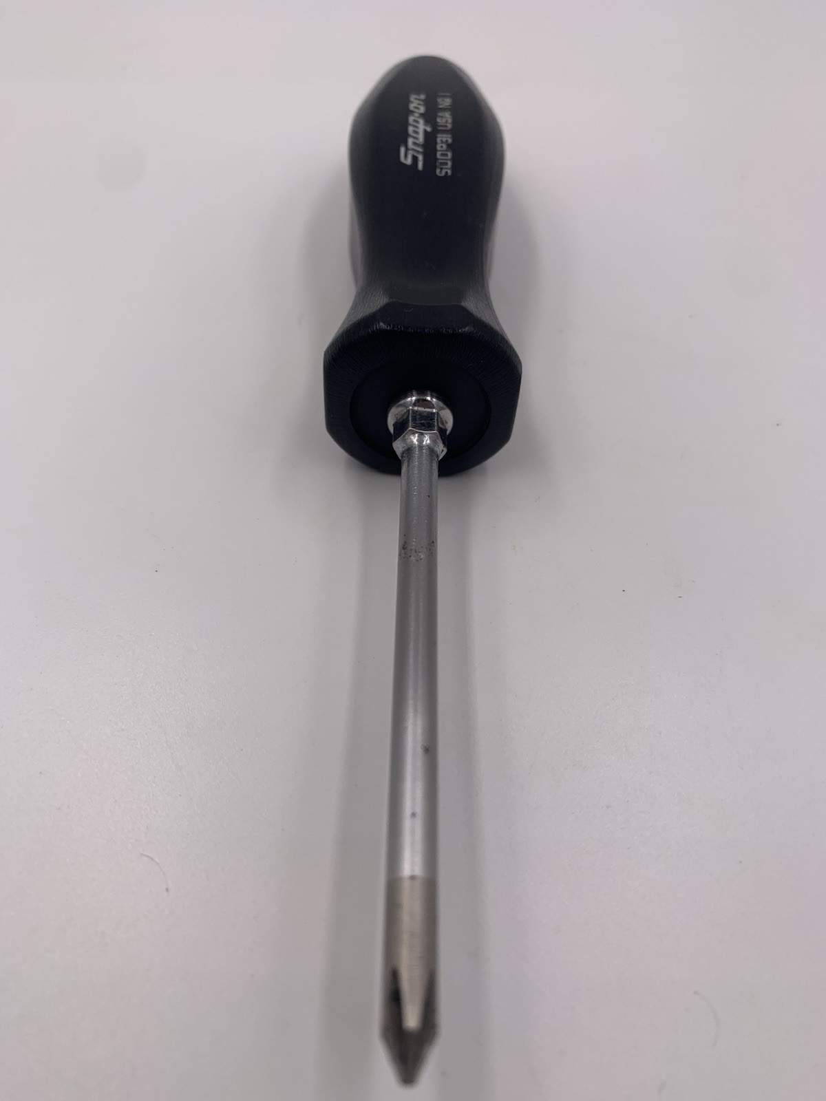 Snap-on Tools USA #1 Phillips -BLACK- Hard Handle Screwdriver SDDP31 -NICE-