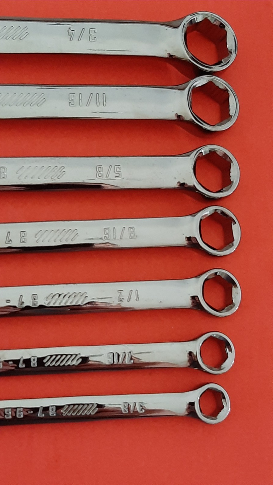 NEW Craftsman OVERDRIVE 10 Piece SAE Combination Wrench Set 1/4″ to 3/4″