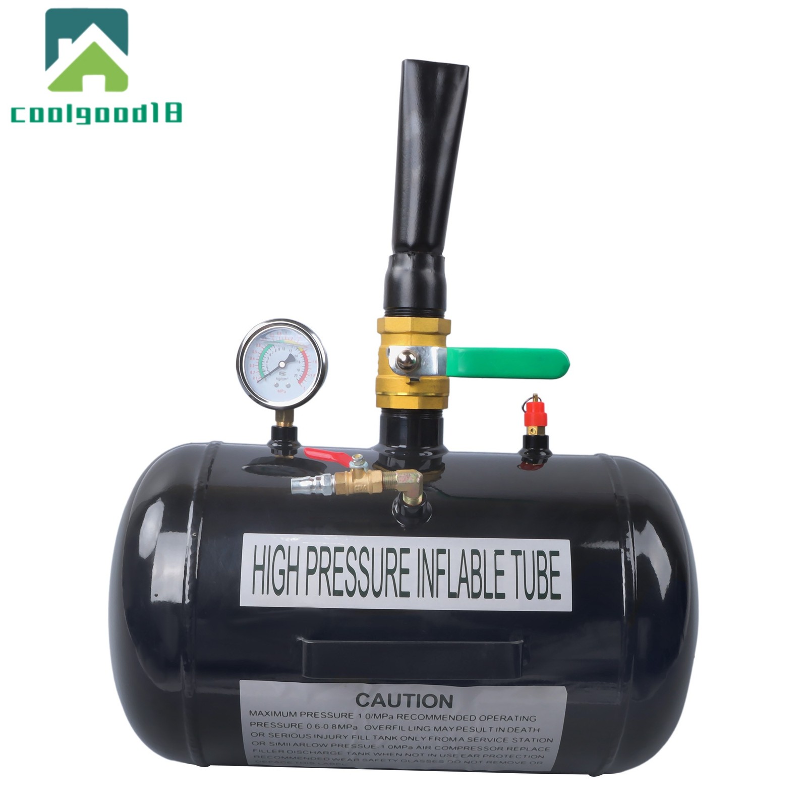 5 Gallon 145Psi Air Tire Bead Seater Blaster Tool Seating Inflator Truck ATV