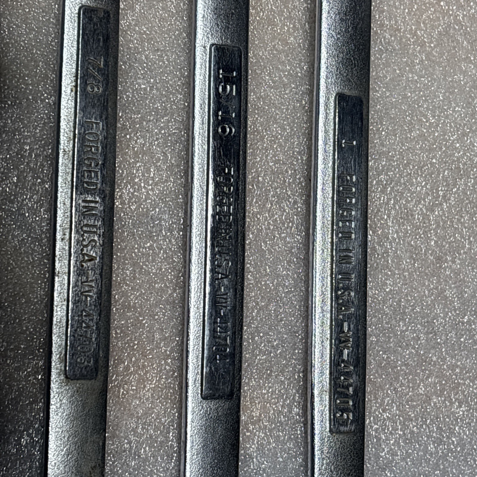 Craftsman 12 Point Combination SAE Wrenches – VV series