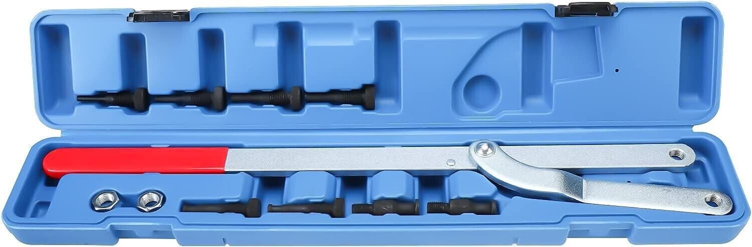 11Pcs Universal Camshaft Pulley Holder Interchangeable Fan Clutch Removal Tool