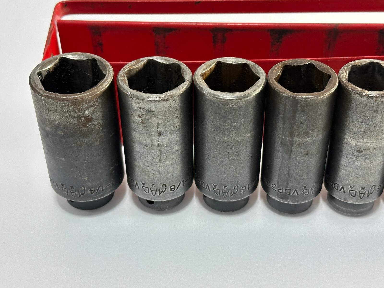 MAC Tools USA 13pc SAE Deep Impact Socket Set 1/2″ Drive 6 Point 7/16″ to 1-1/4″