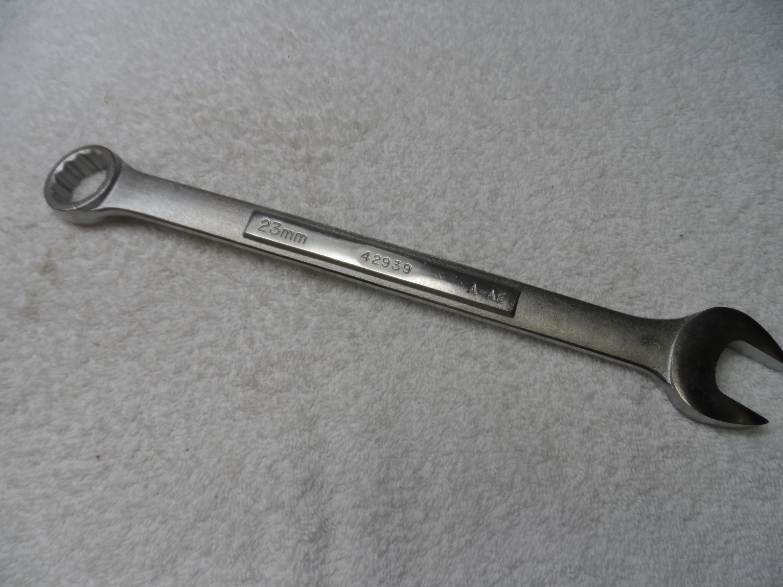 Craftsman Metric MM Combination Wrench, 12pt, 23mm – Part # 42939 A-AE