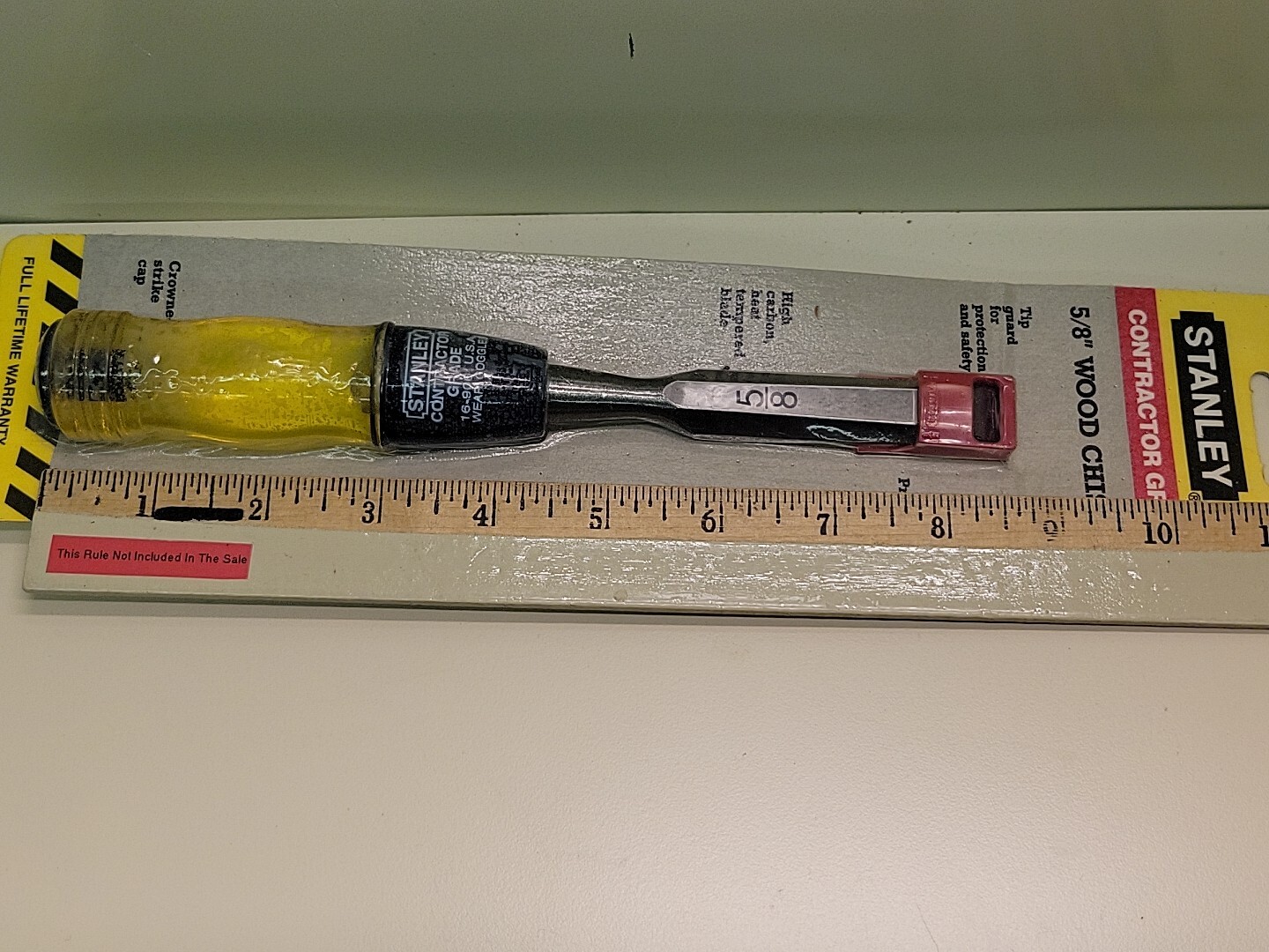 Stanley 5/8″ Wood Chisel Contractor Grade 16-906 New Old Stock USA