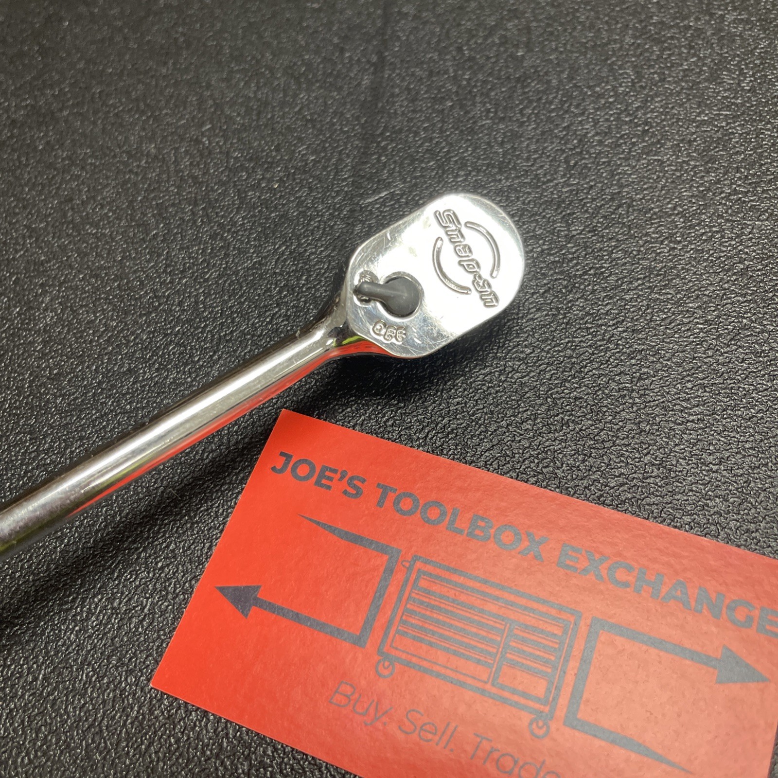 Snap-on Tools USA 1/4″ Drive Chrome Long Handle Fixed Head Ratchet TL72