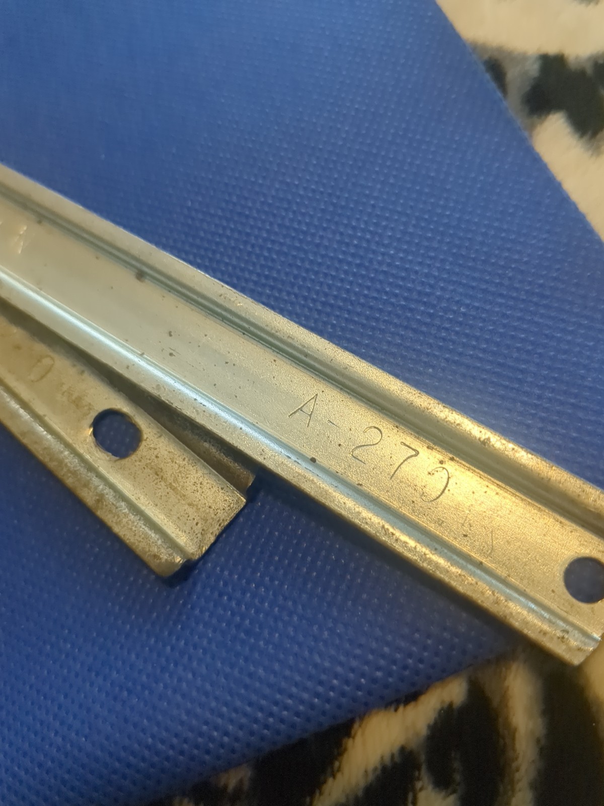 4 Snap On Tools A270 Socket Rail Organizer 16″ Length 1/2″ Drive no clips