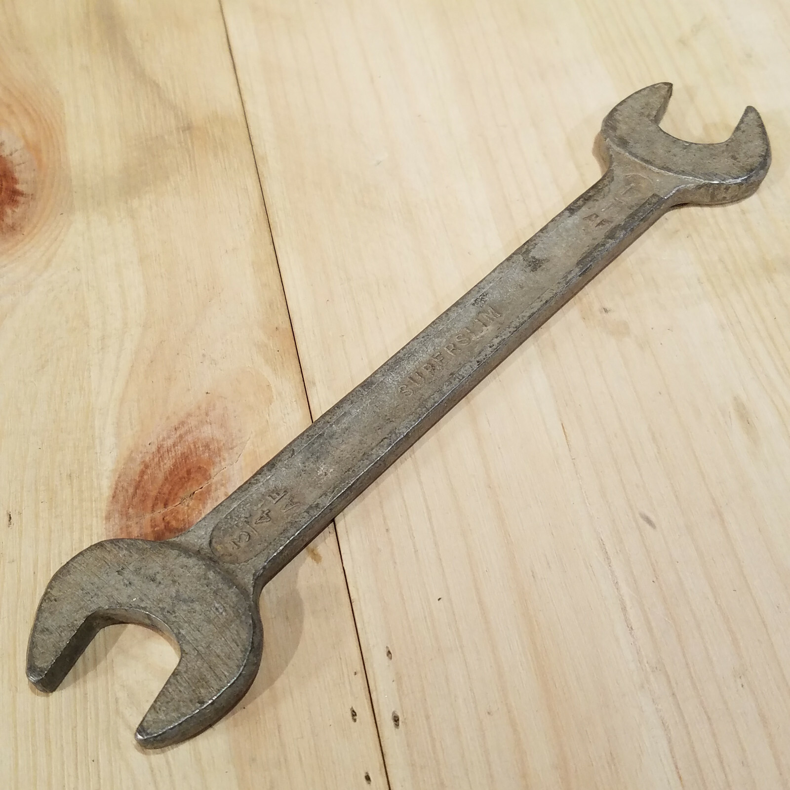 Superslim Wrench 3/4″ AF 11/16″ AF Open End Spanner Wrench England Swanky Barn