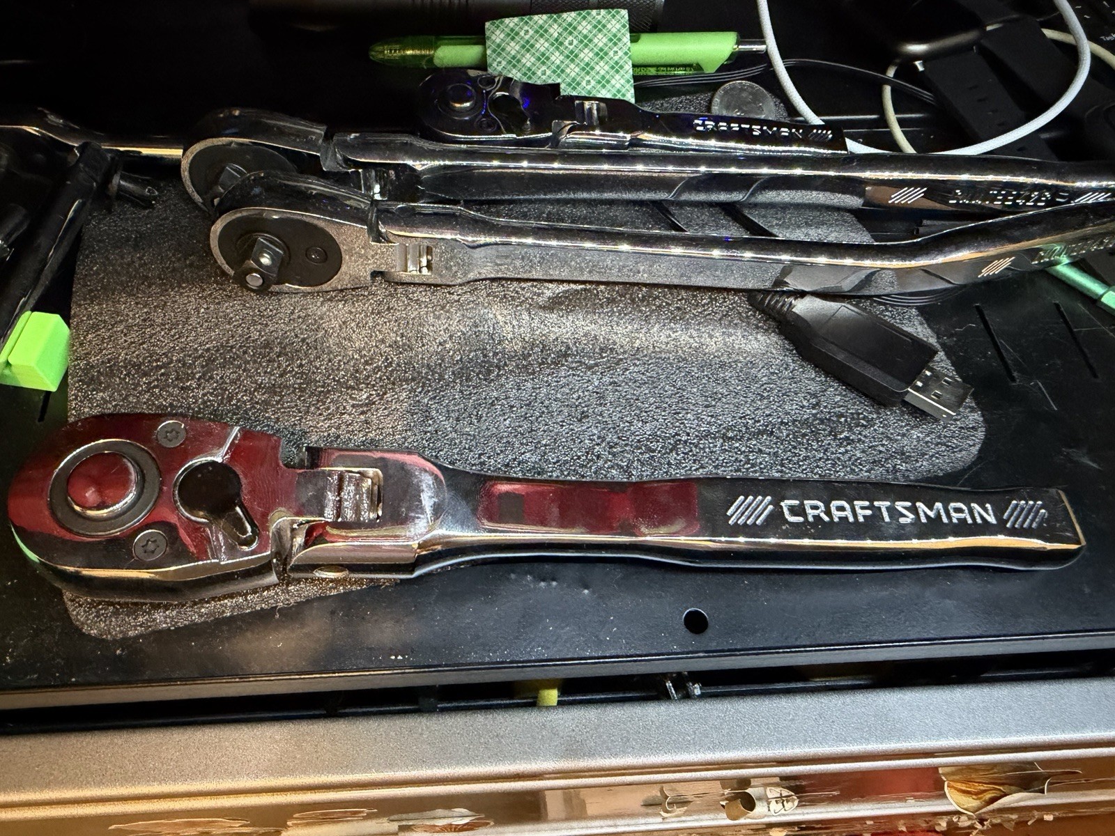 Craftsman 1/2 and 3/8 Made In USA brand New Ratchets