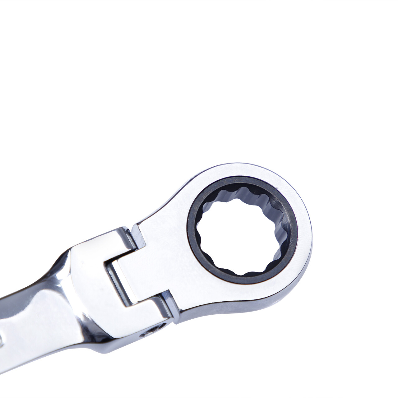 6X Double Box End Ratcheting Wrench Flex-Head Extra Long Spanner Set Metric NEW