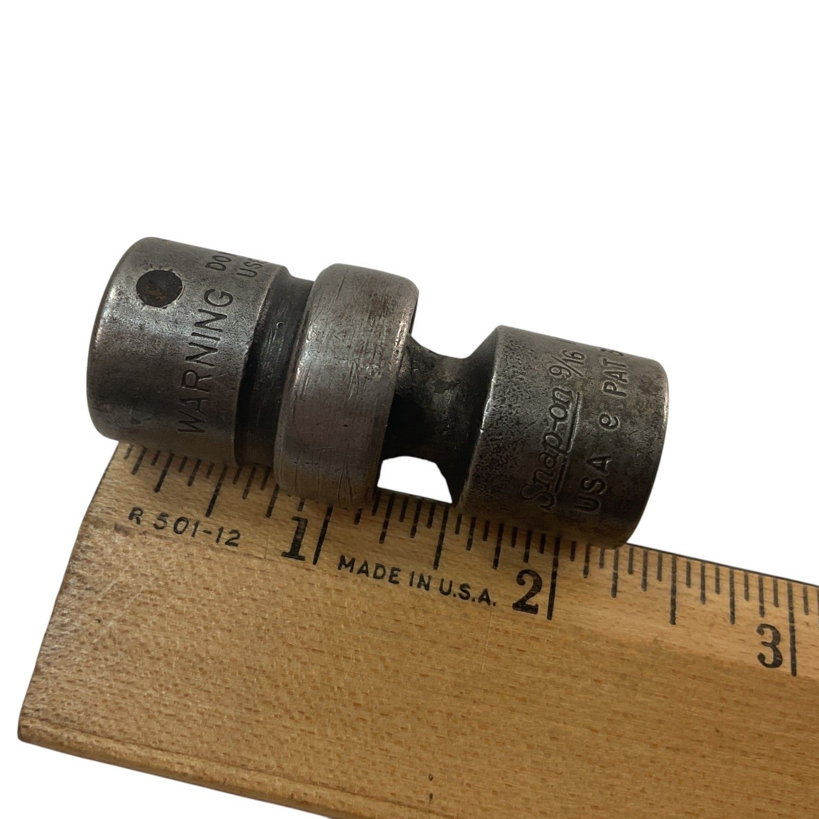 Snap-On Shallow Impact Swivel Socket IPF18 3/8″ Drive 9/16″ 6 Point USA