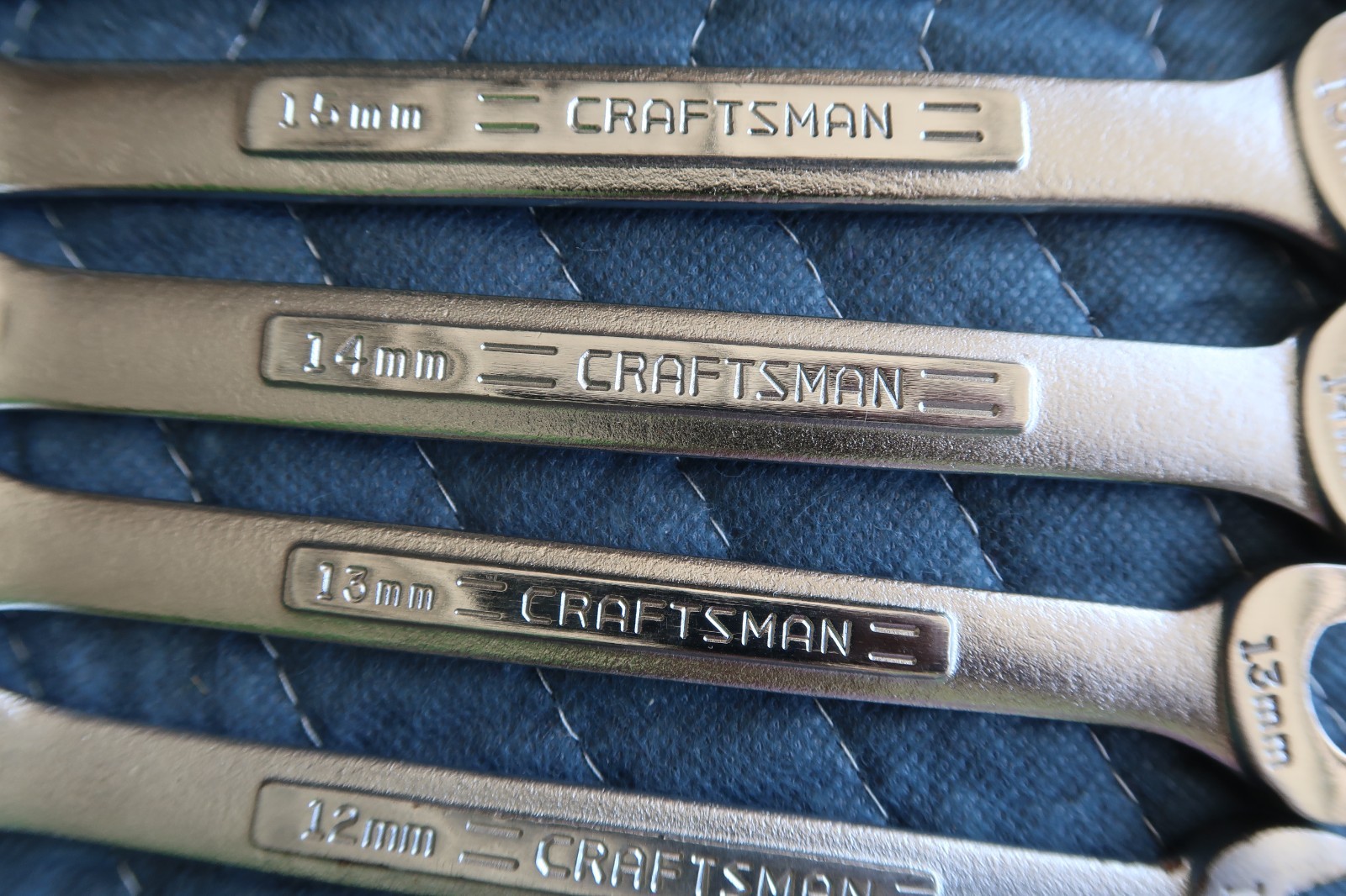 9 – Craftsman Metric Combinations Wrenches -VV- See description for sizes. USA