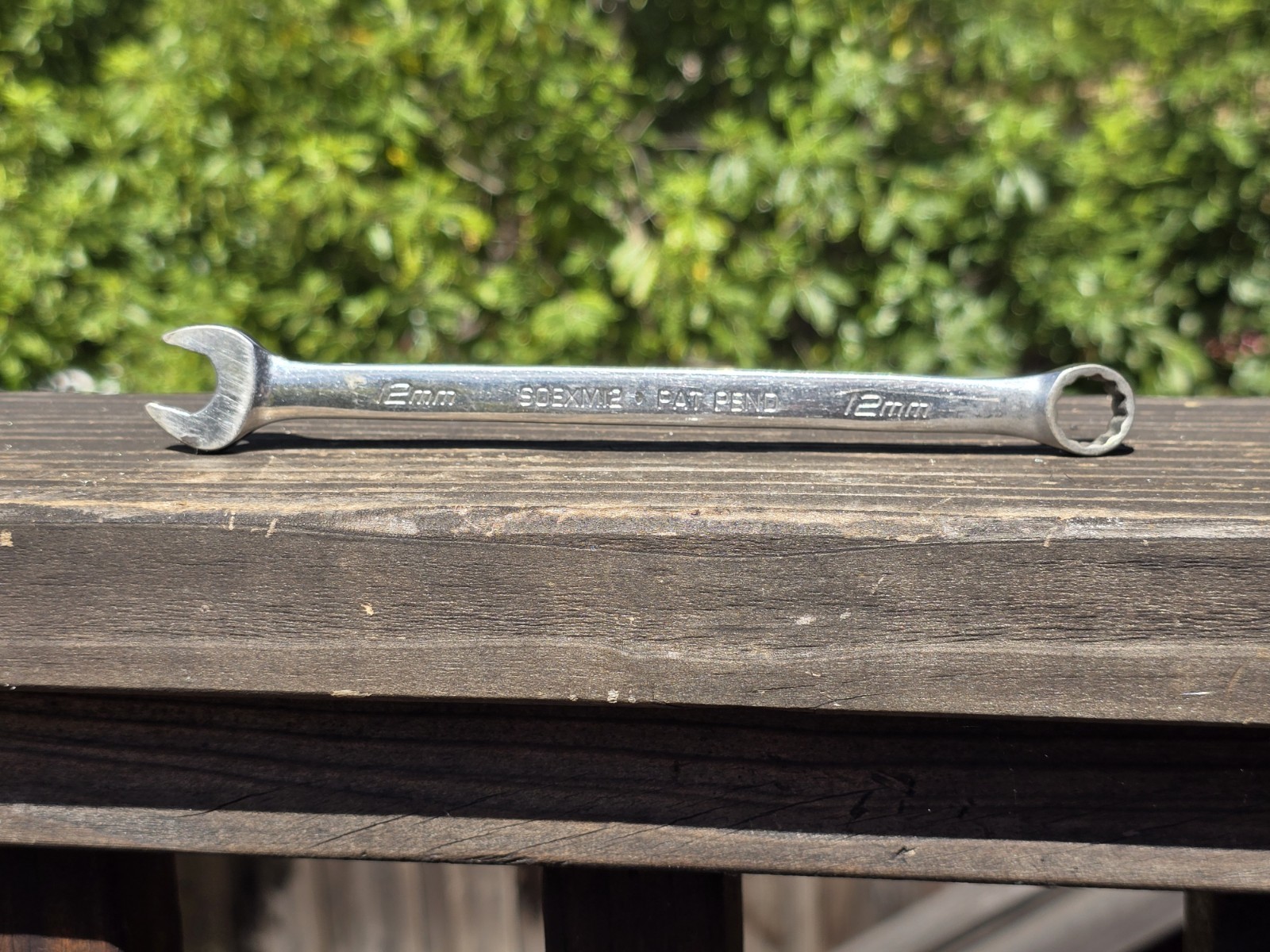 Snap-On Tools 12mm Metric Flank Drive PLUS 12pt Wrench SOEXM12
