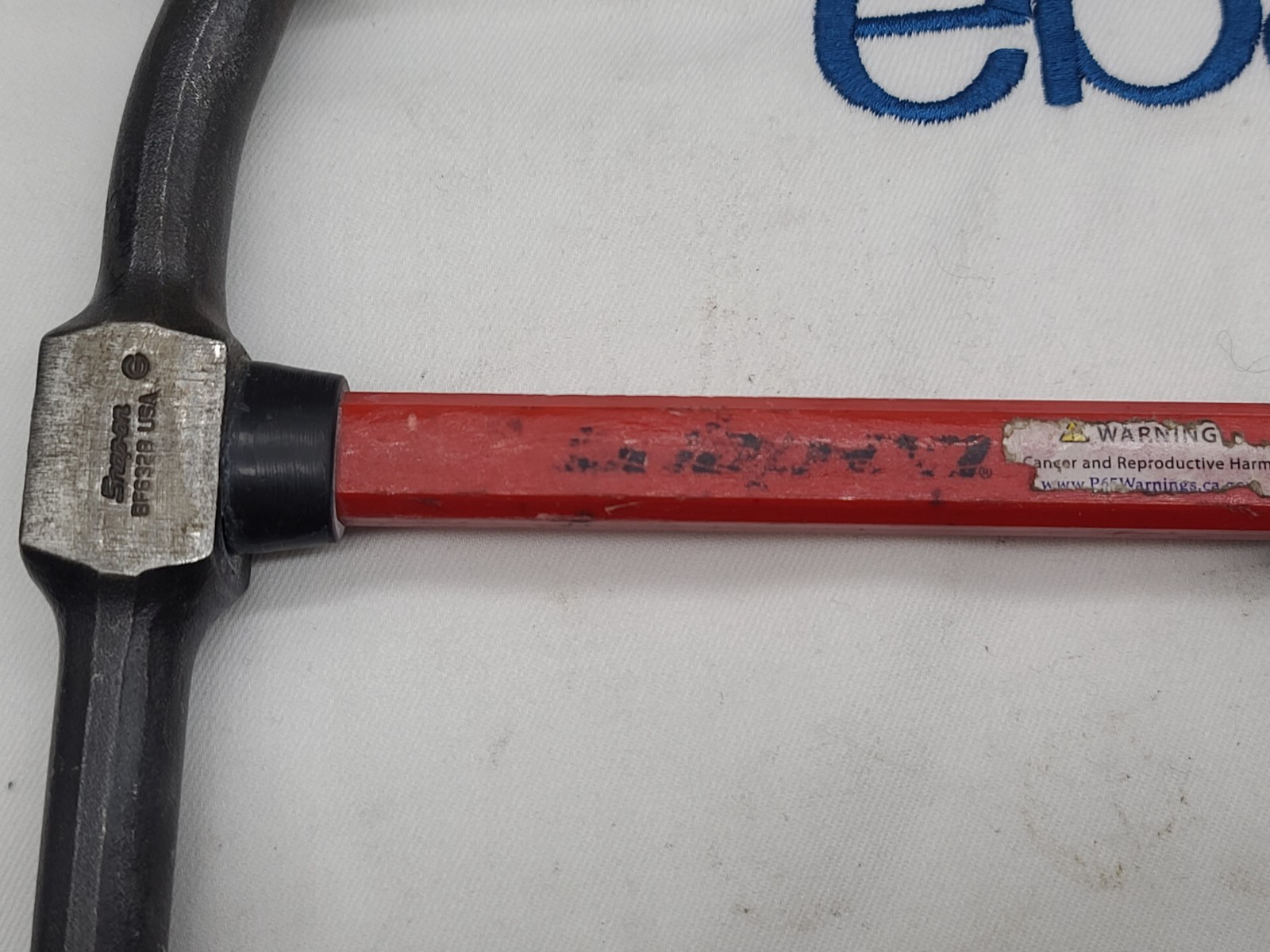Snap On Fiberglass Handle Auto Body Panel Hammer BF632B -USED- T538